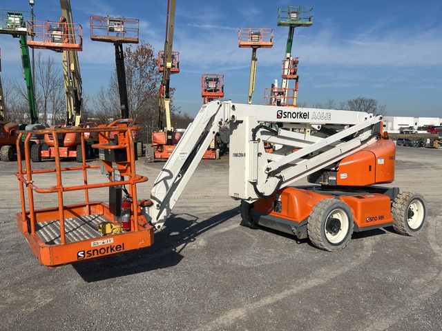 2017 Snorkel A46JE 2WD Electric Articulating Boom Lift