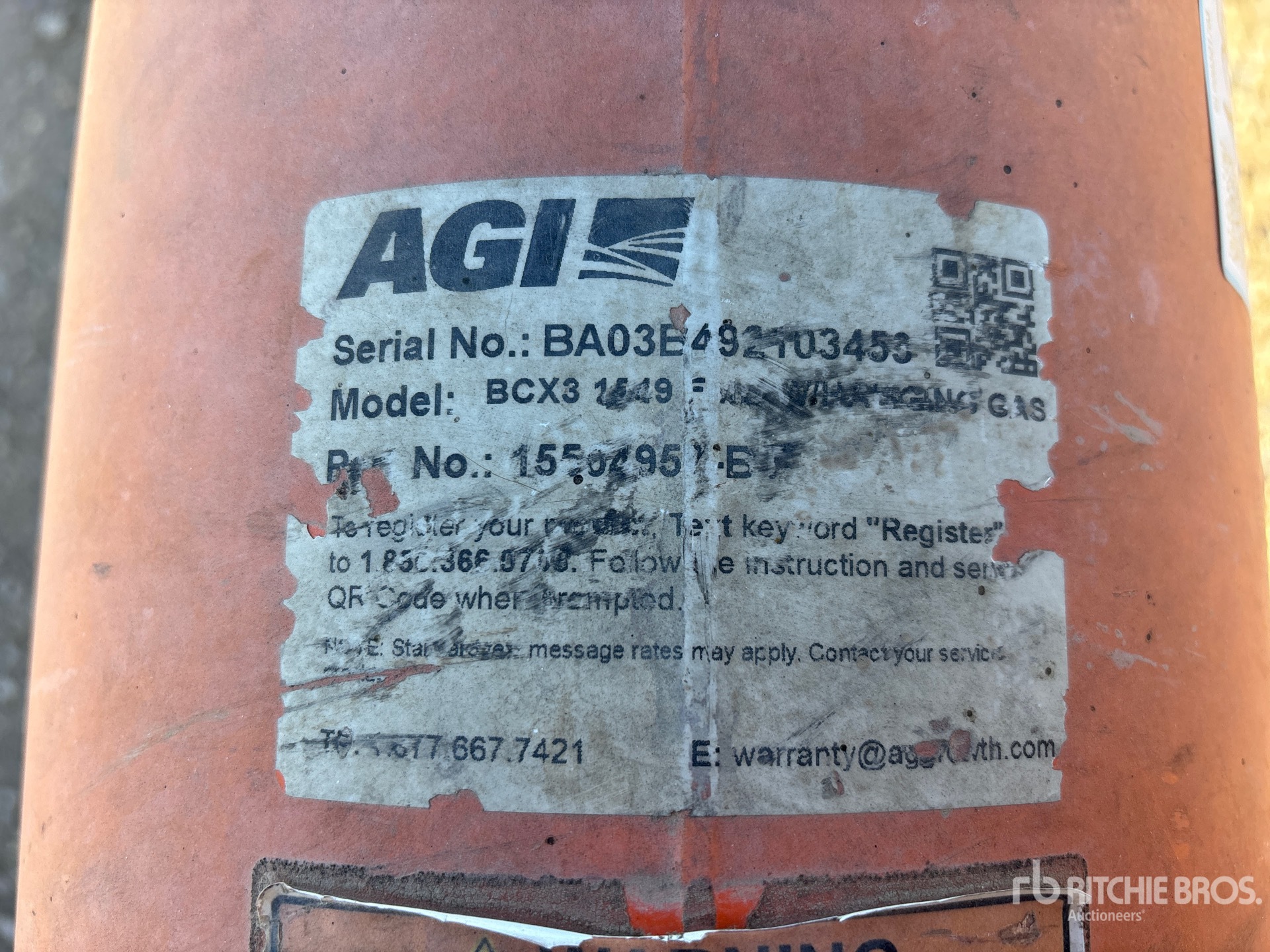 General Appearance with Numer seryjny/numer identyfikacyjny pojazdu