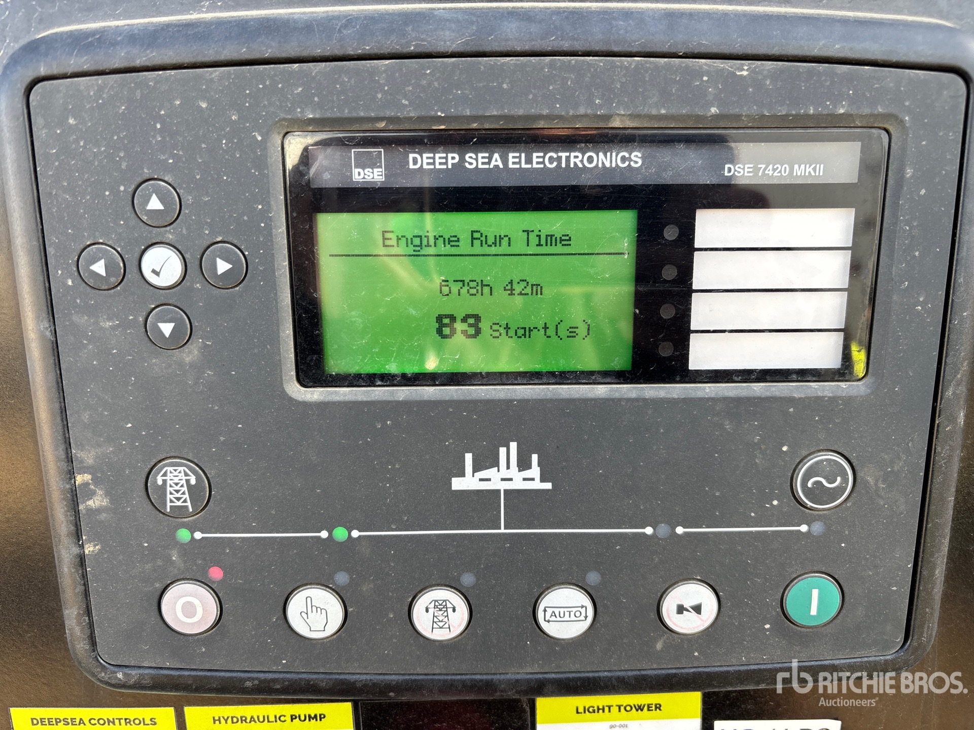 General Appearance with Hour Meter / Odometer
