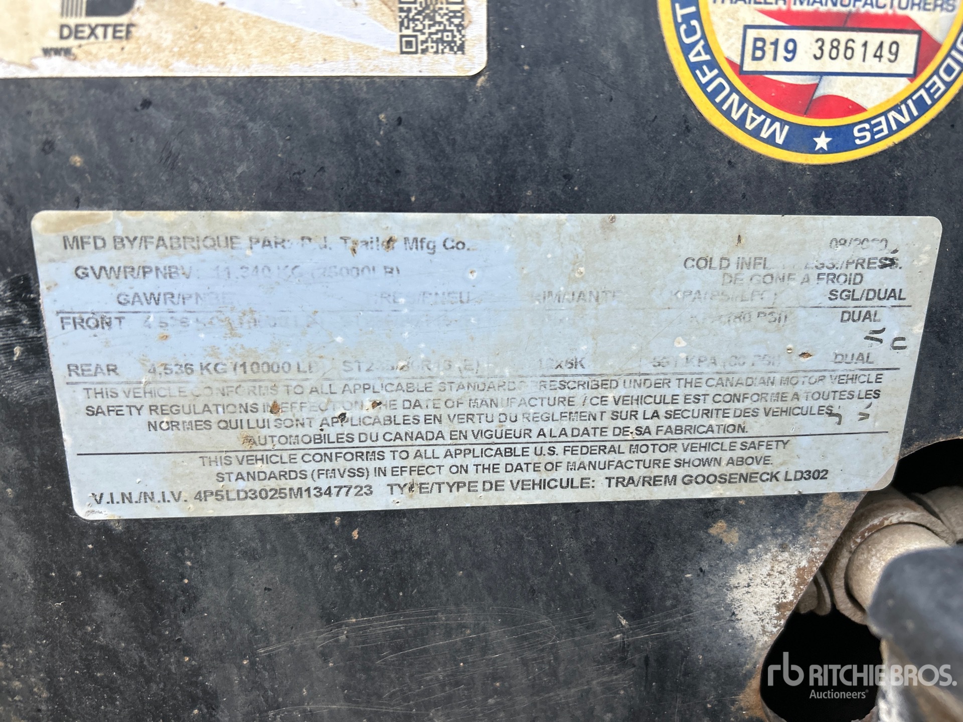 General Appearance with Numéro de série/Numéro d'identification du véhicule automobile