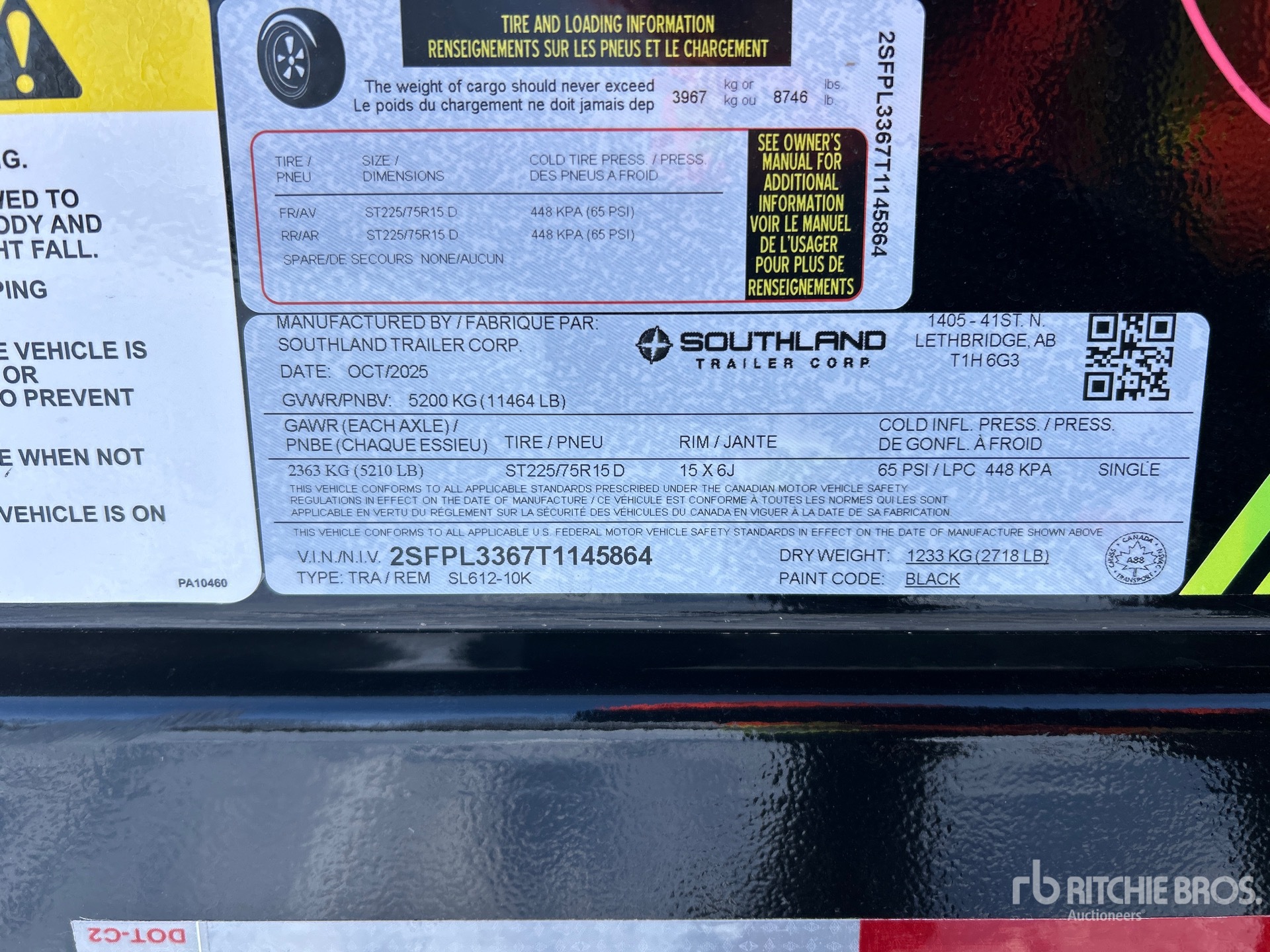 General Appearance with Seriennummer / FIN