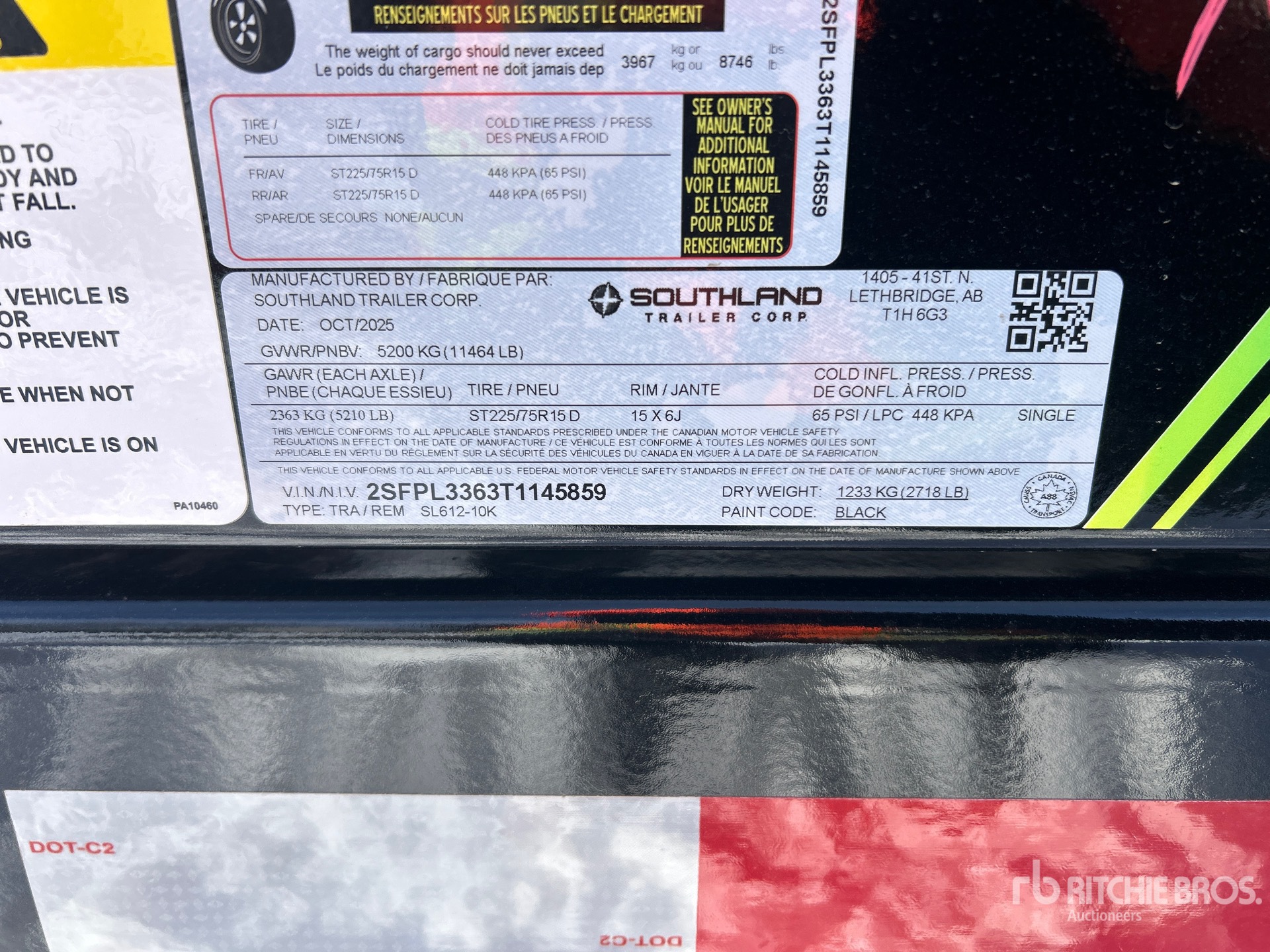 General Appearance with Seriennummer / FIN