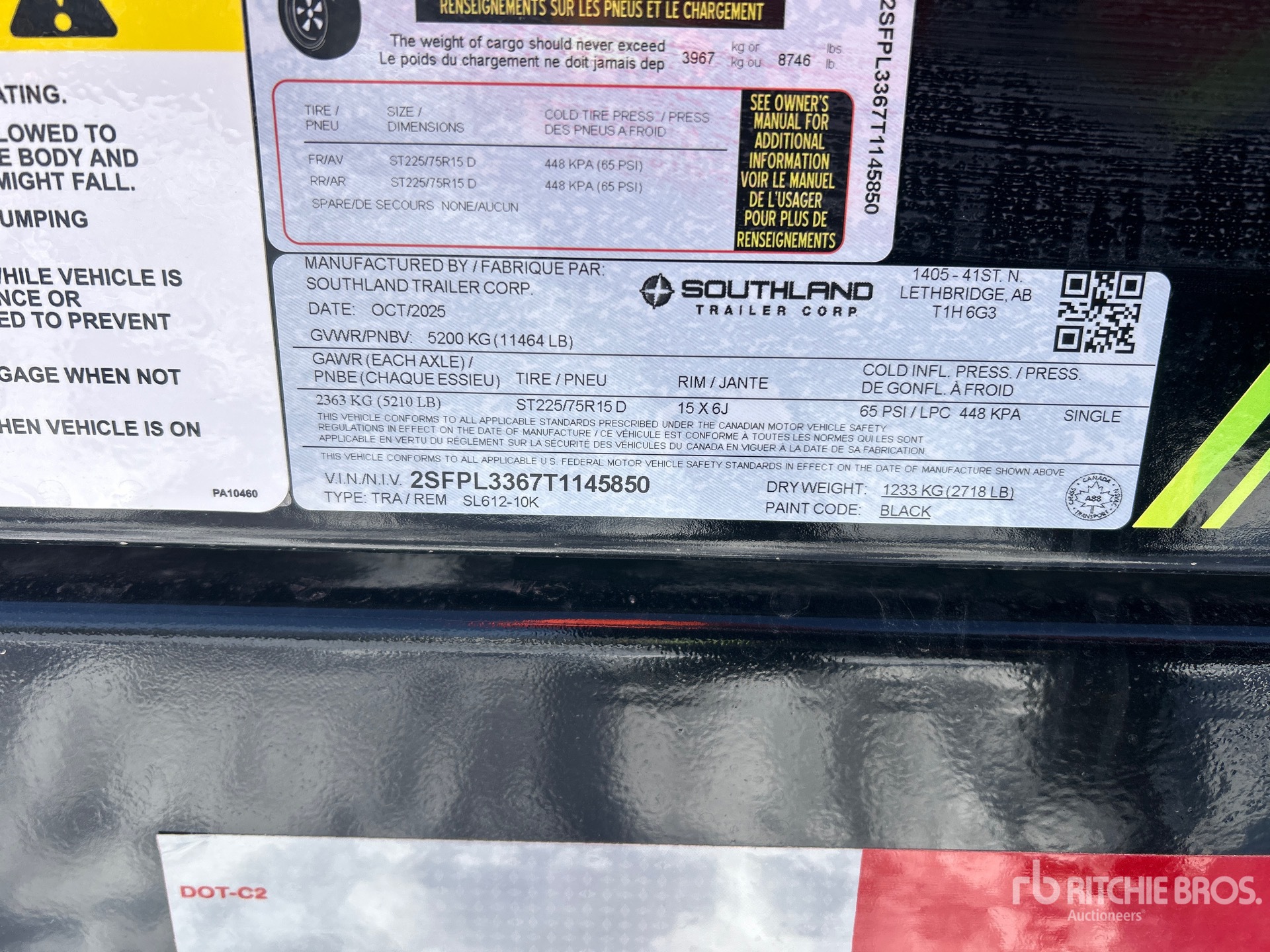 General Appearance with Seriennummer / FIN