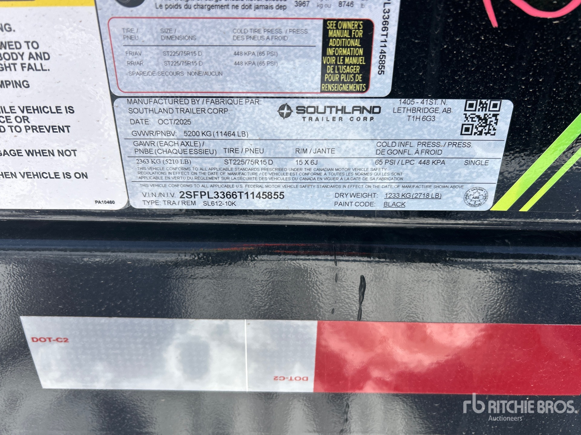 General Appearance with Seriennummer / FIN