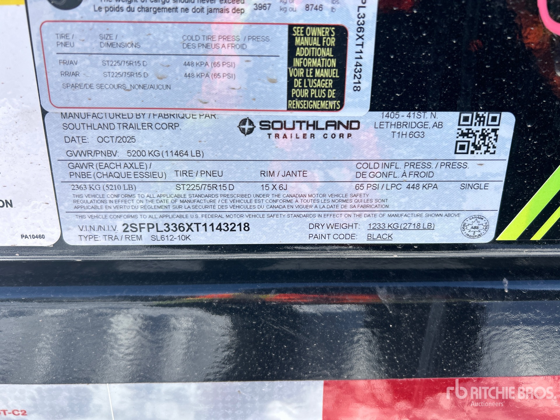 General Appearance with Seriennummer / FIN