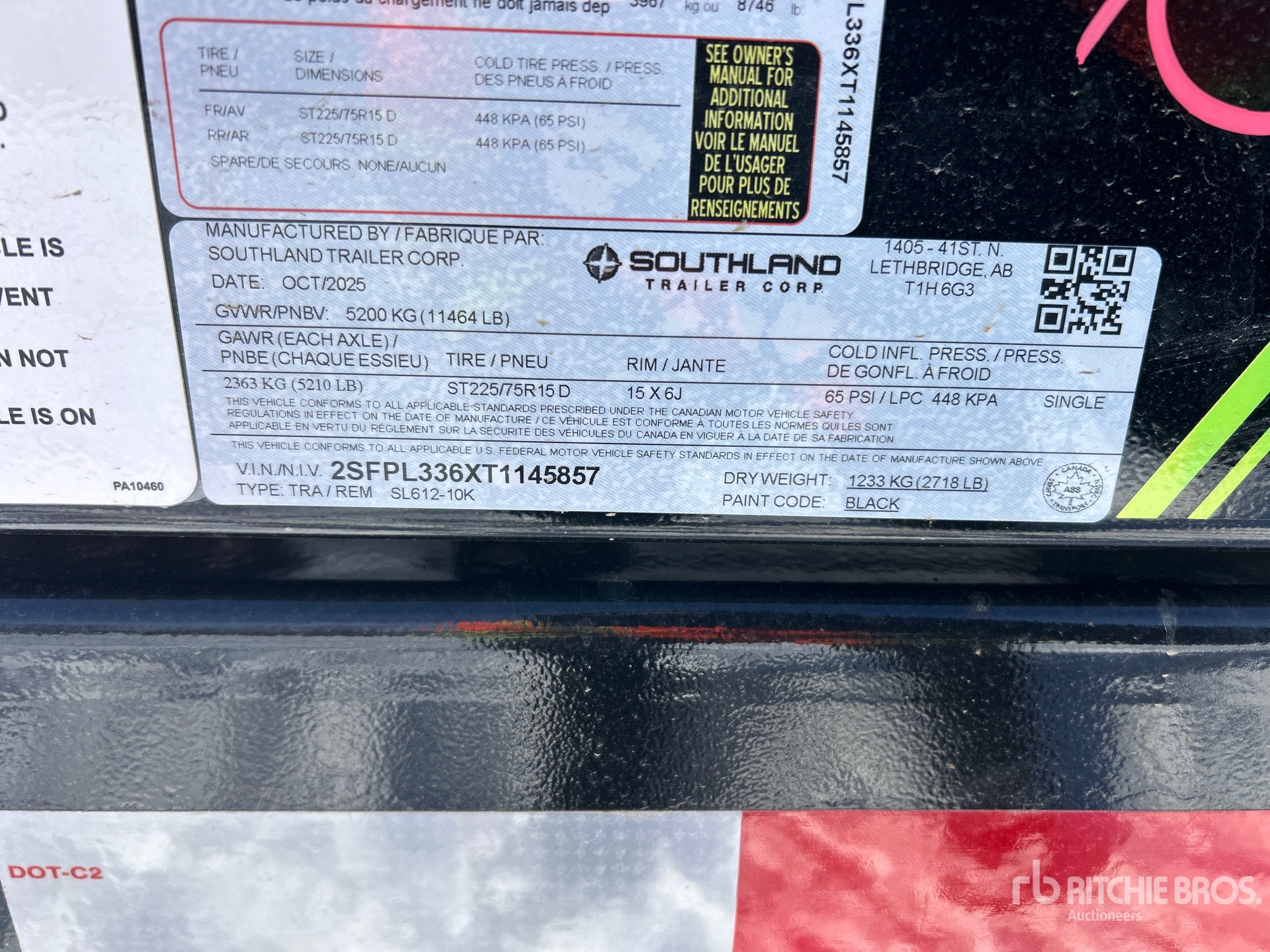 General Appearance with Seriennummer / FIN