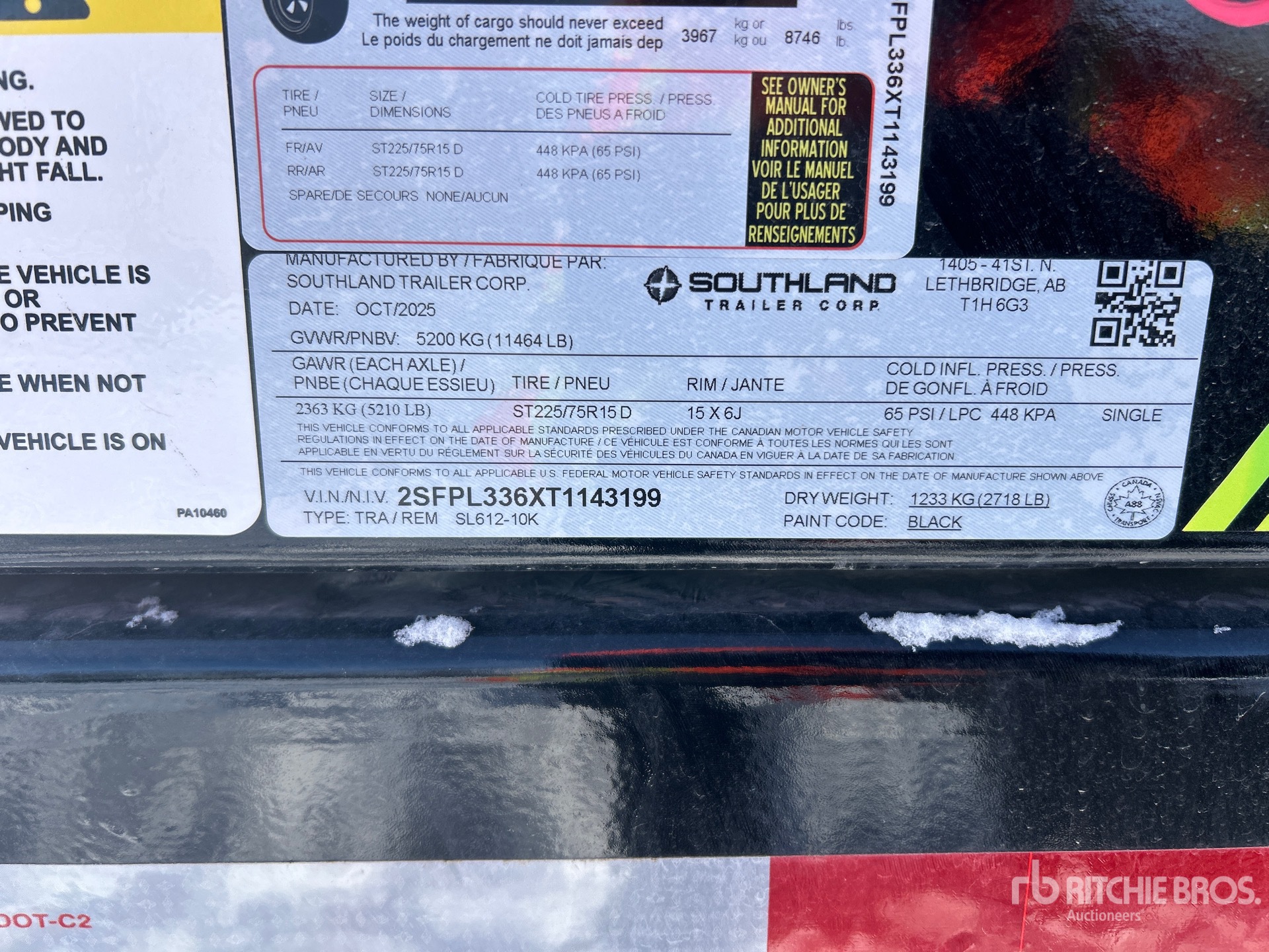 General Appearance with Seriennummer / FIN