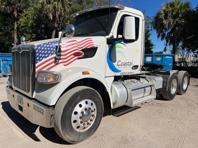 2022 Peterbilt 567 6x4 T/A Day Cab Truck Tractor