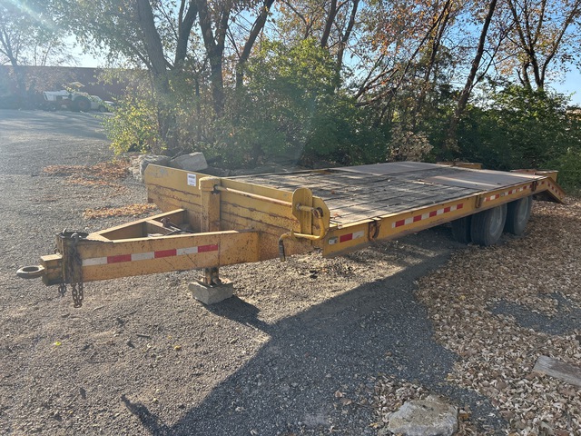 1979 tidwell 18 ft T/A Flatbed Trailer