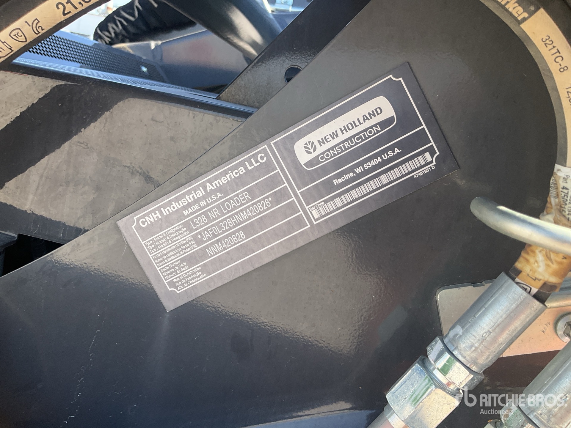 General Appearance with N.º de serie/VIN