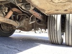 Underbody with Rear Drive Axle