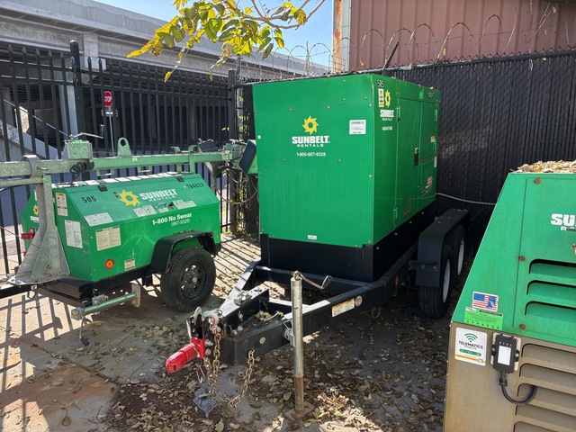 2019 Multiquip DCA-45SSIU4F 36 kW Mobile Generator Set