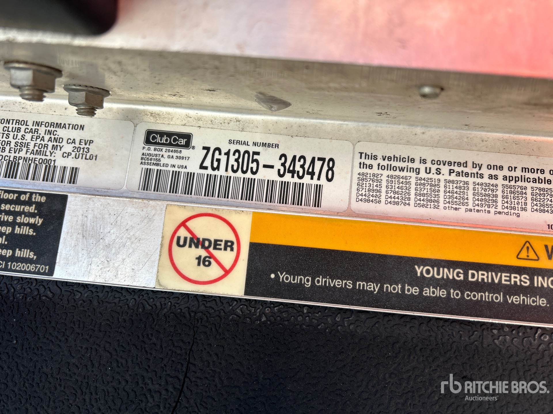 General Appearance with Seriennummer / FIN