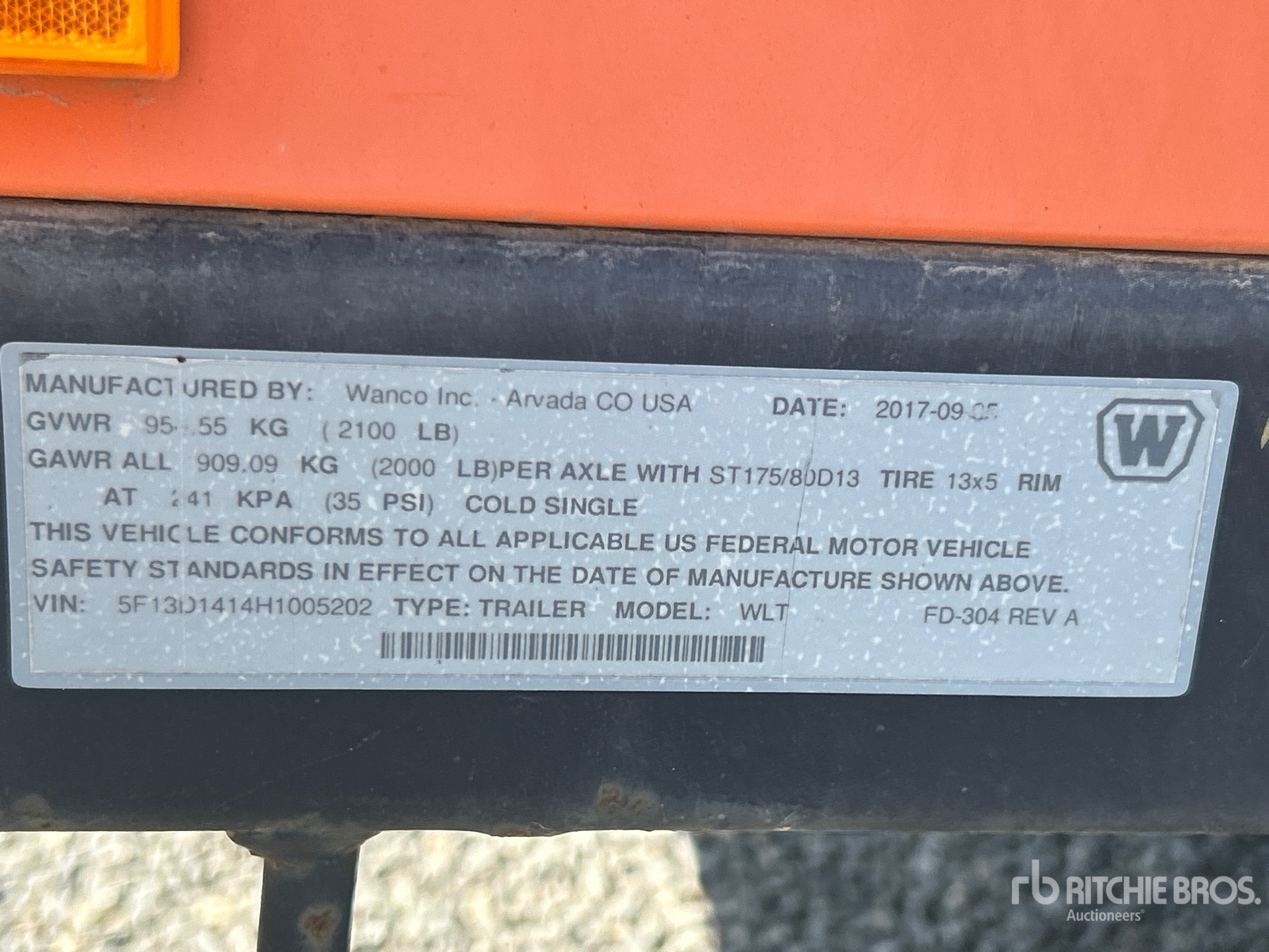 General Appearance with Seriennummer / FIN