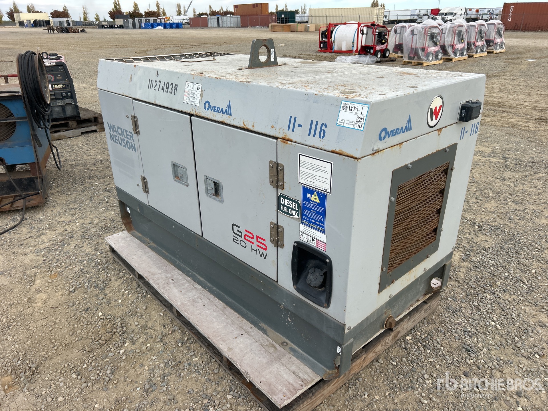 General Appearance with Picture, Right Rear Corner