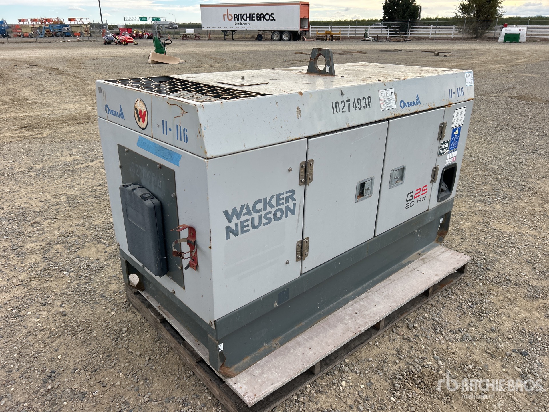 General Appearance with Picture, Left Rear Corner