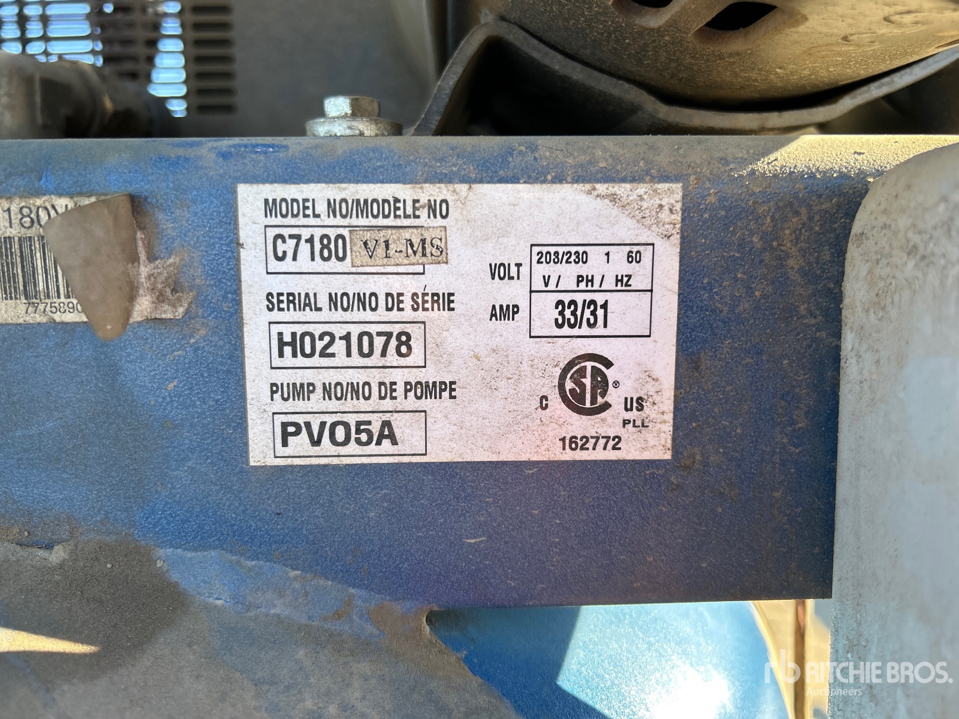 General Appearance with Numéro de série/Numéro d'identification du véhicule automobile