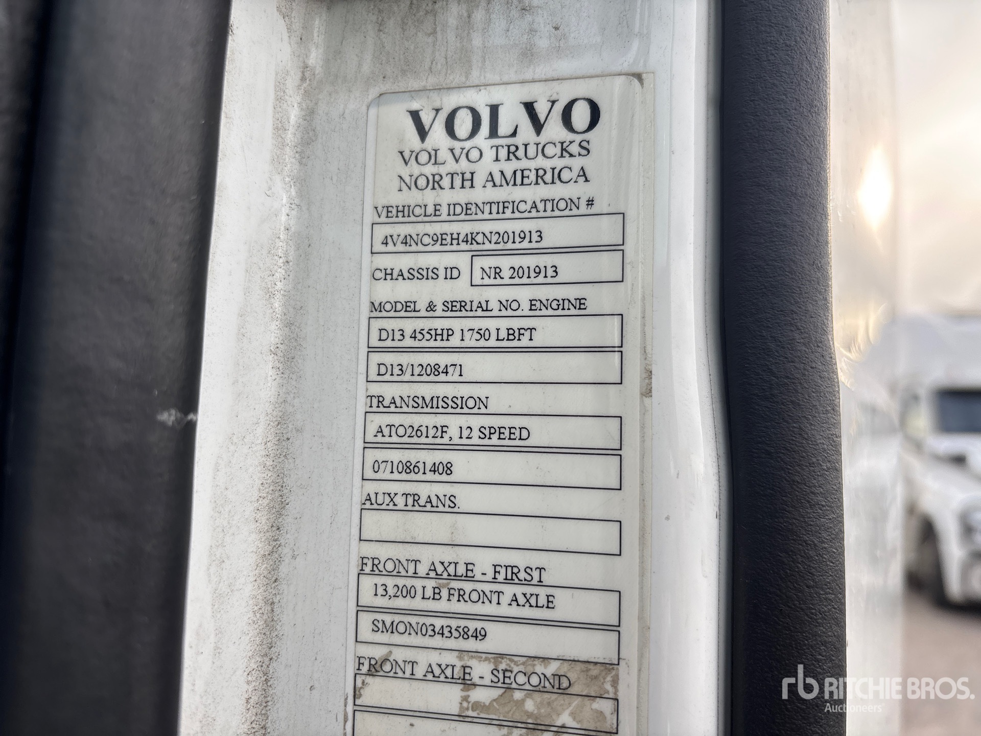 General Appearance with Seriennummer / FIN