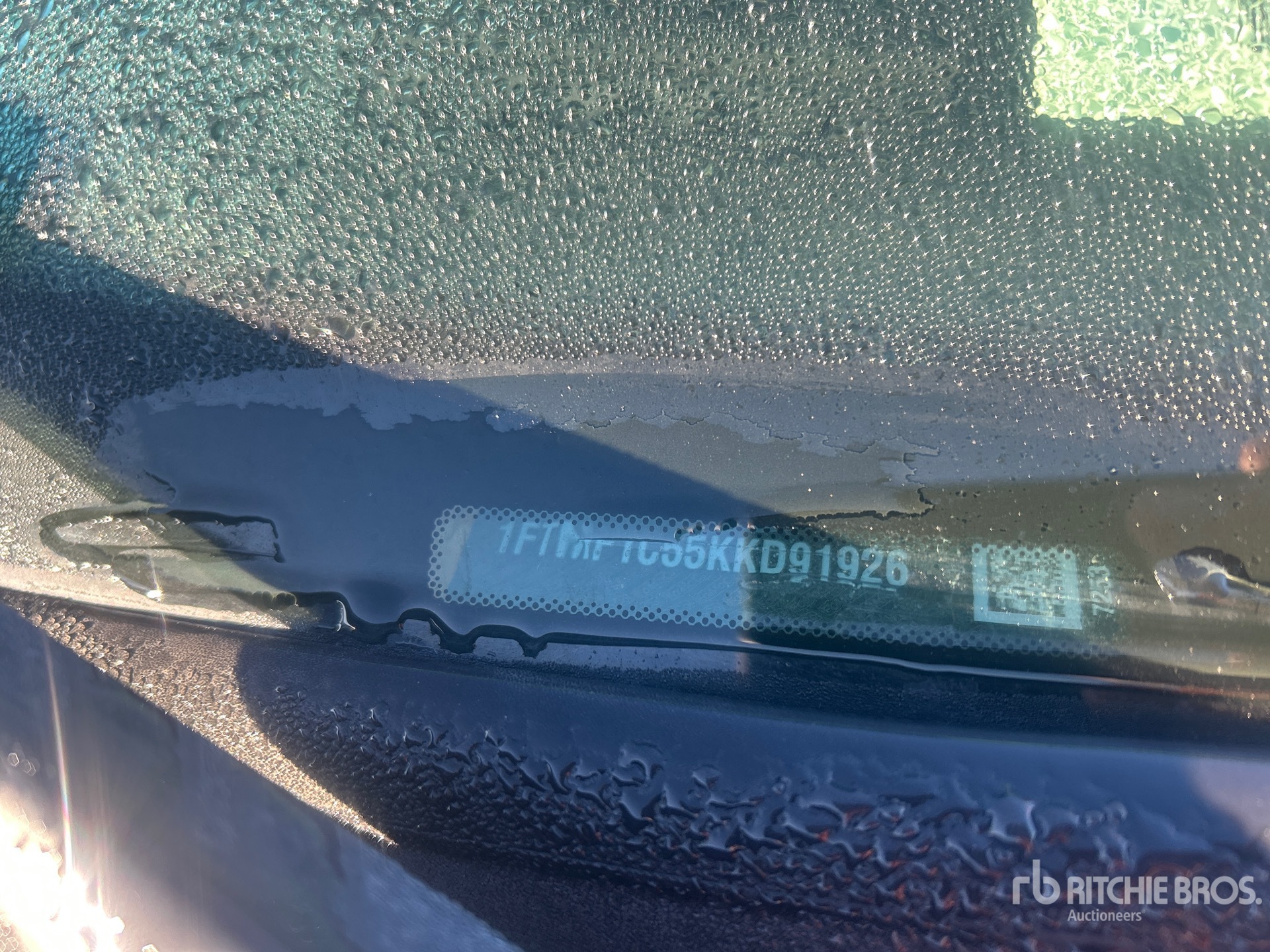 General Appearance with Second Serial Number/VIN Photo