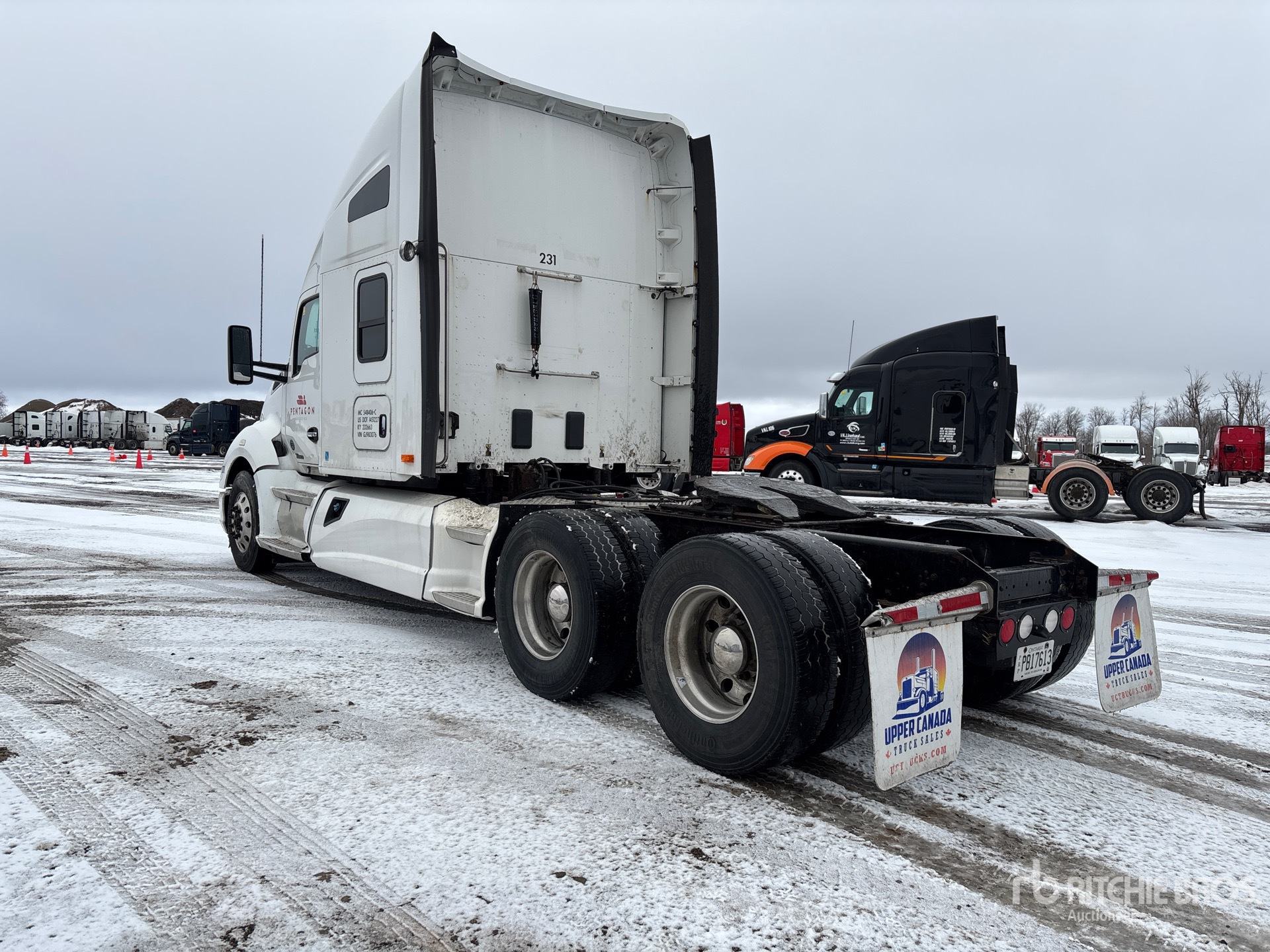 General Appearance with Picture, Left Rear Corner