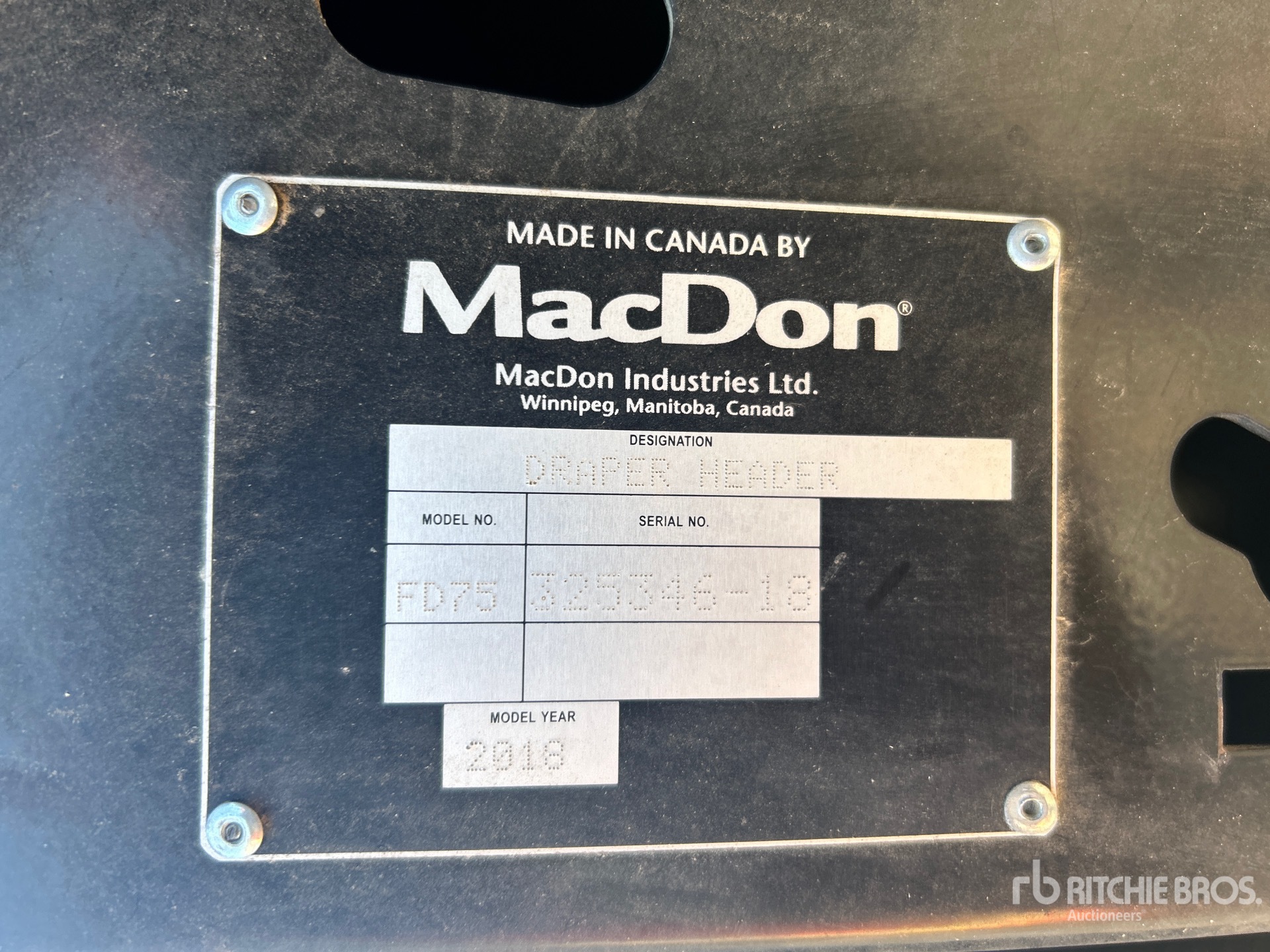 General Appearance with Numero seriale/numero d’identificazione del veicolo (VIN)