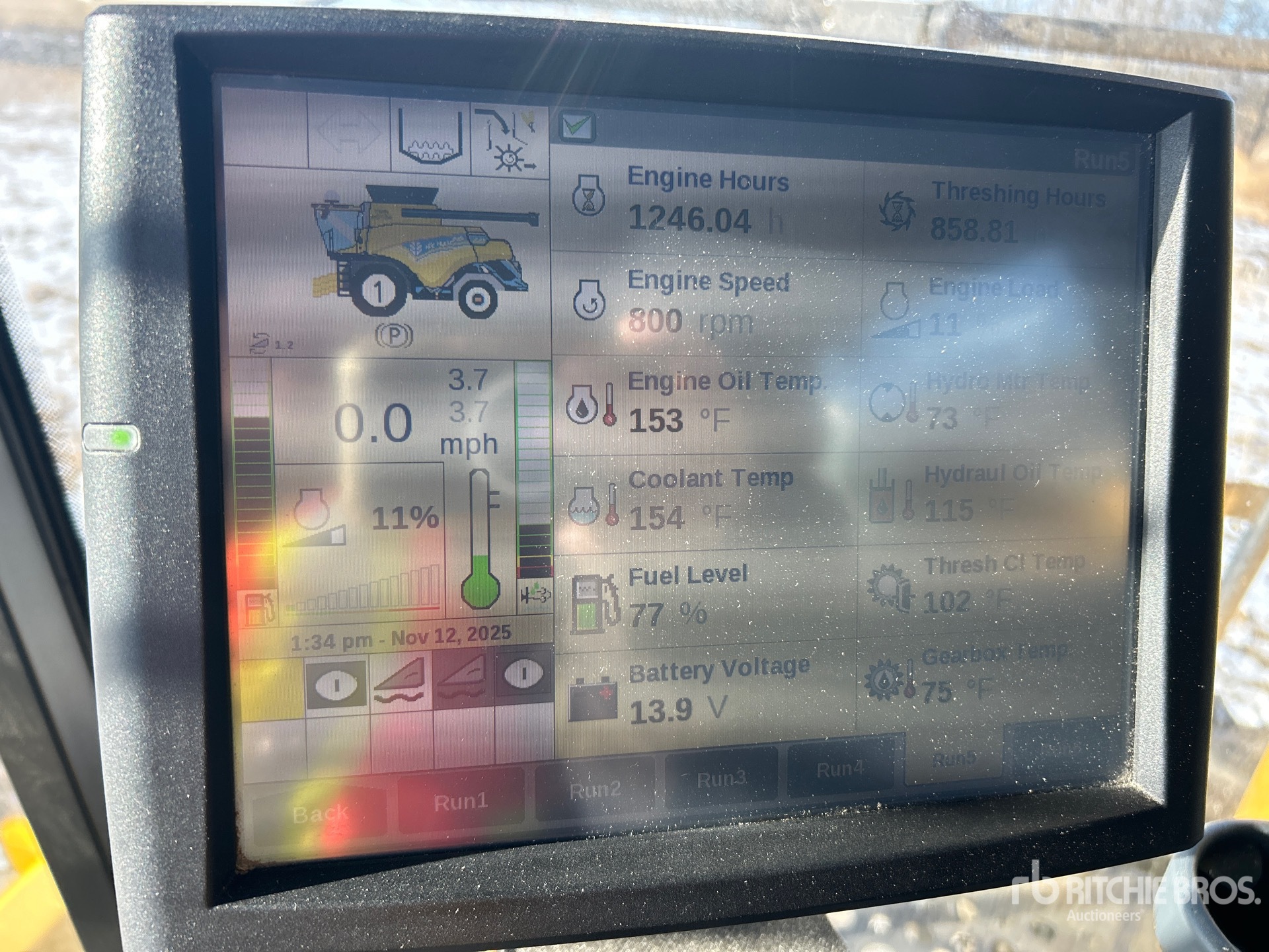 General Appearance with Hour Meter / Odometer
