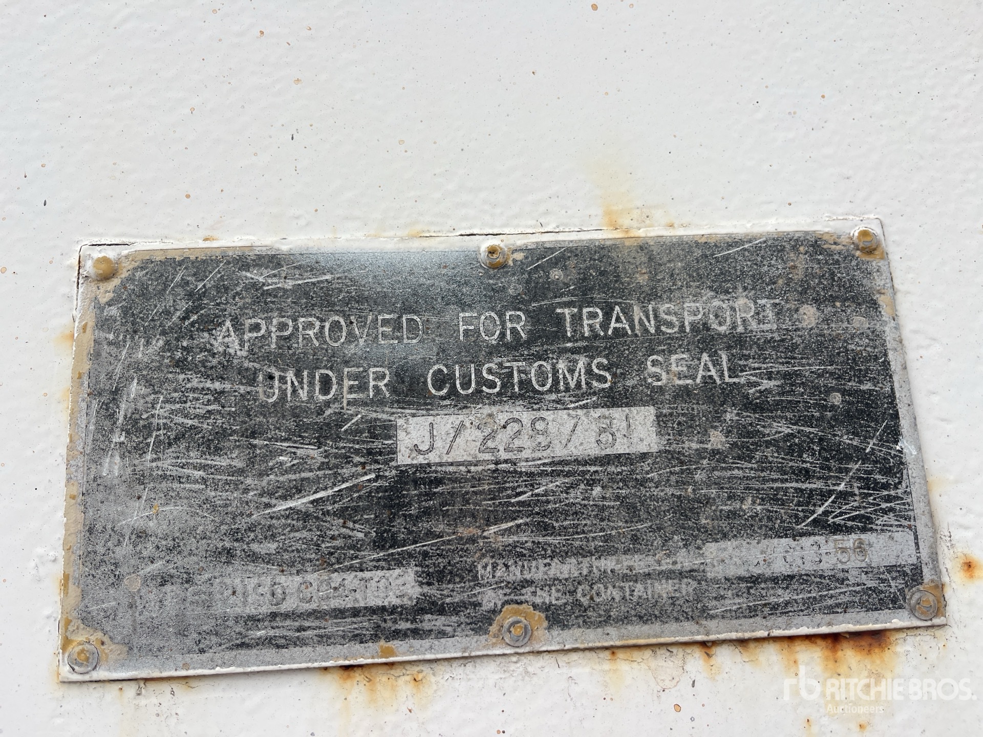 General Appearance with Numer seryjny/numer identyfikacyjny pojazdu