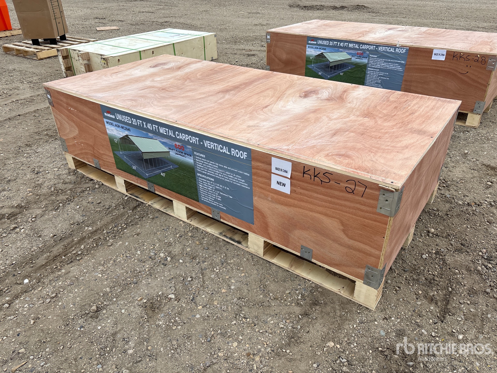 General Appearance with Picture, Left Front Corner