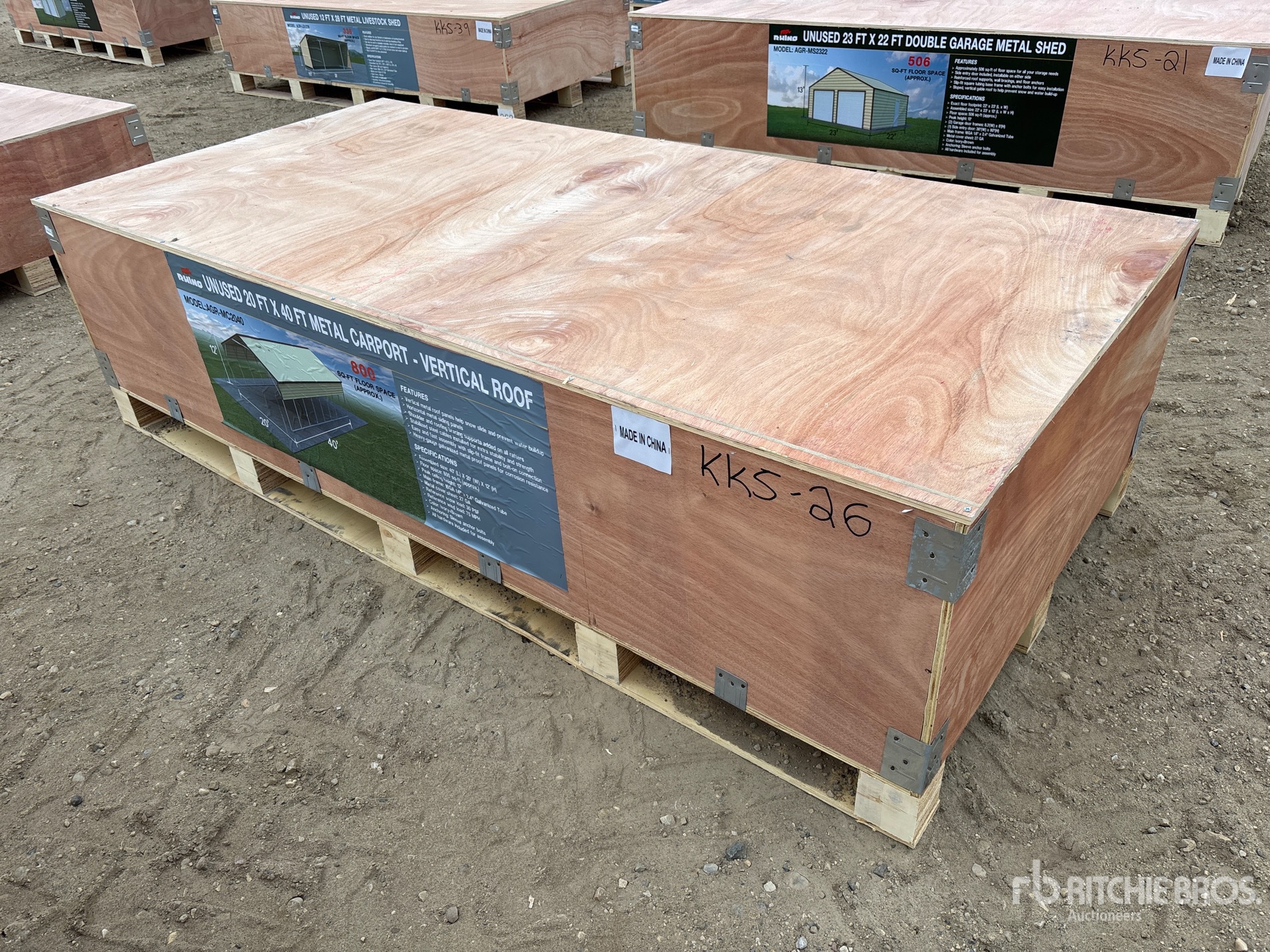 General Appearance with Picture, Left Front Corner