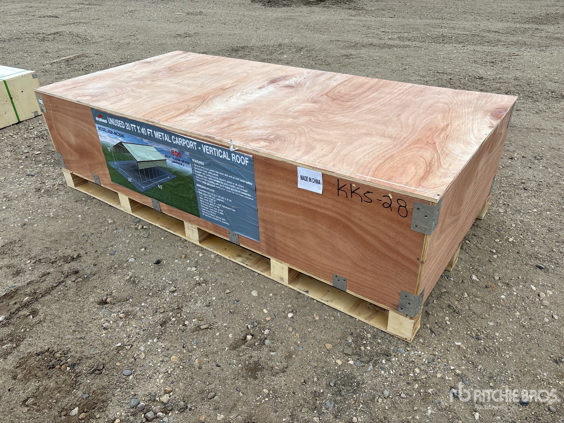 General Appearance with Picture, Left Front Corner