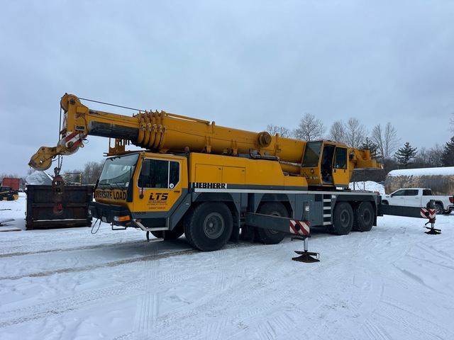 2002 Liebherr LTM1080 27400 lb 8x4 All Terrain Crane