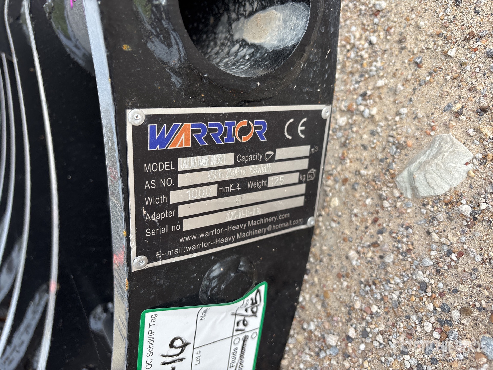 General Appearance with Numer seryjny/numer identyfikacyjny pojazdu