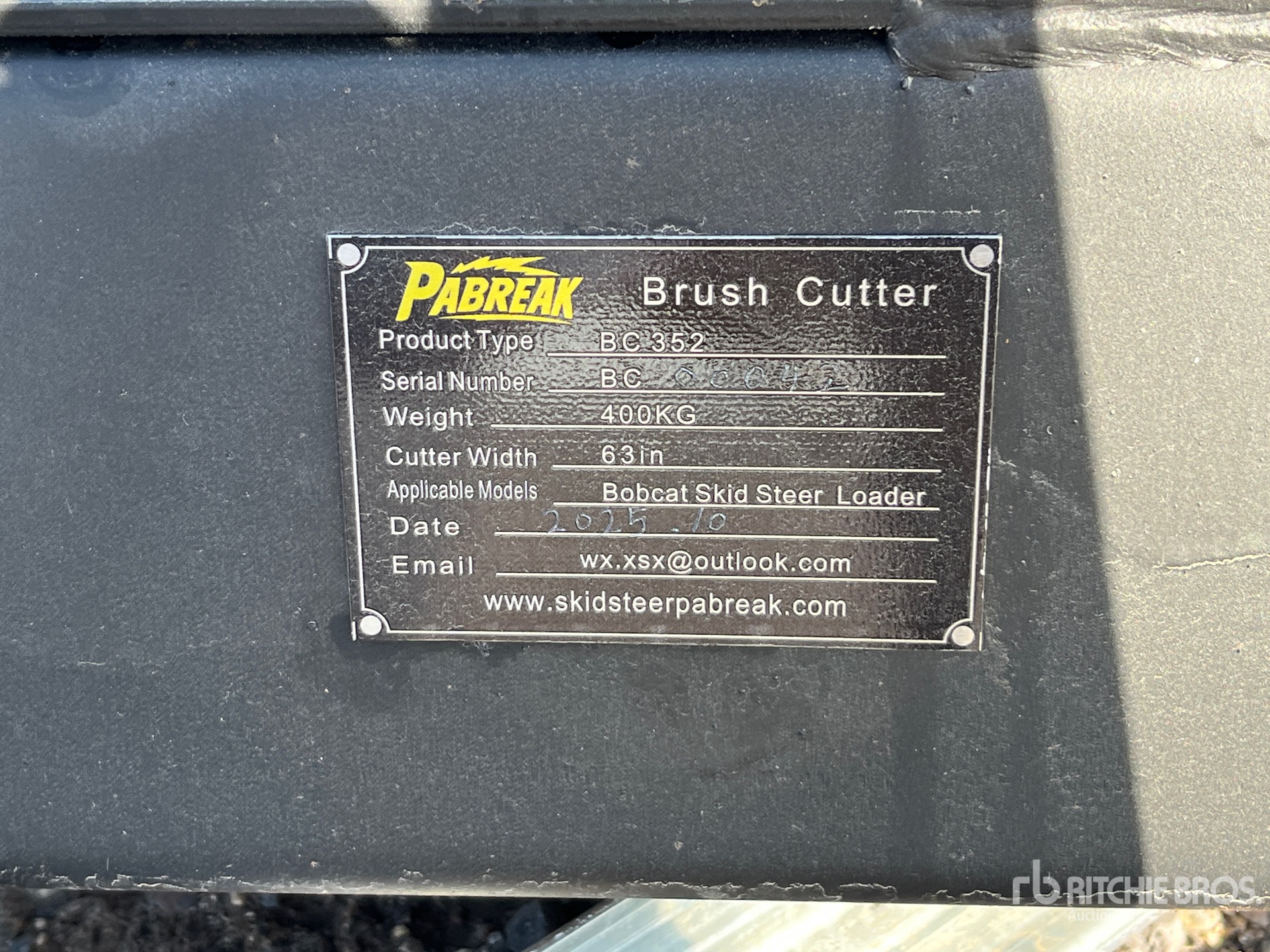 General Appearance with Numer seryjny/numer identyfikacyjny pojazdu