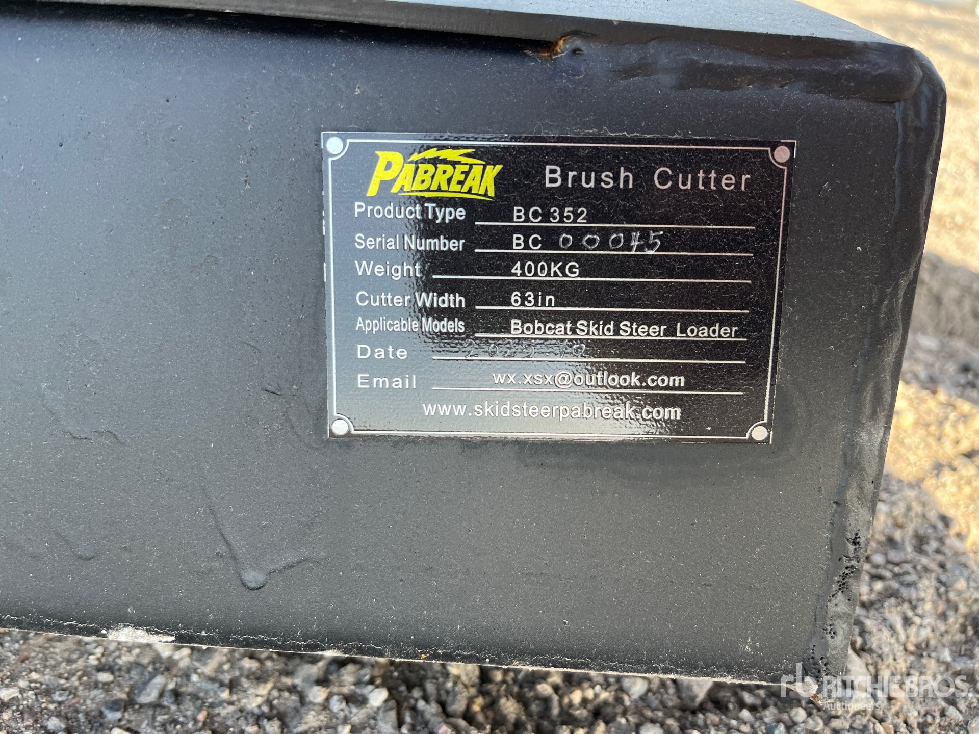 General Appearance with Numer seryjny/numer identyfikacyjny pojazdu