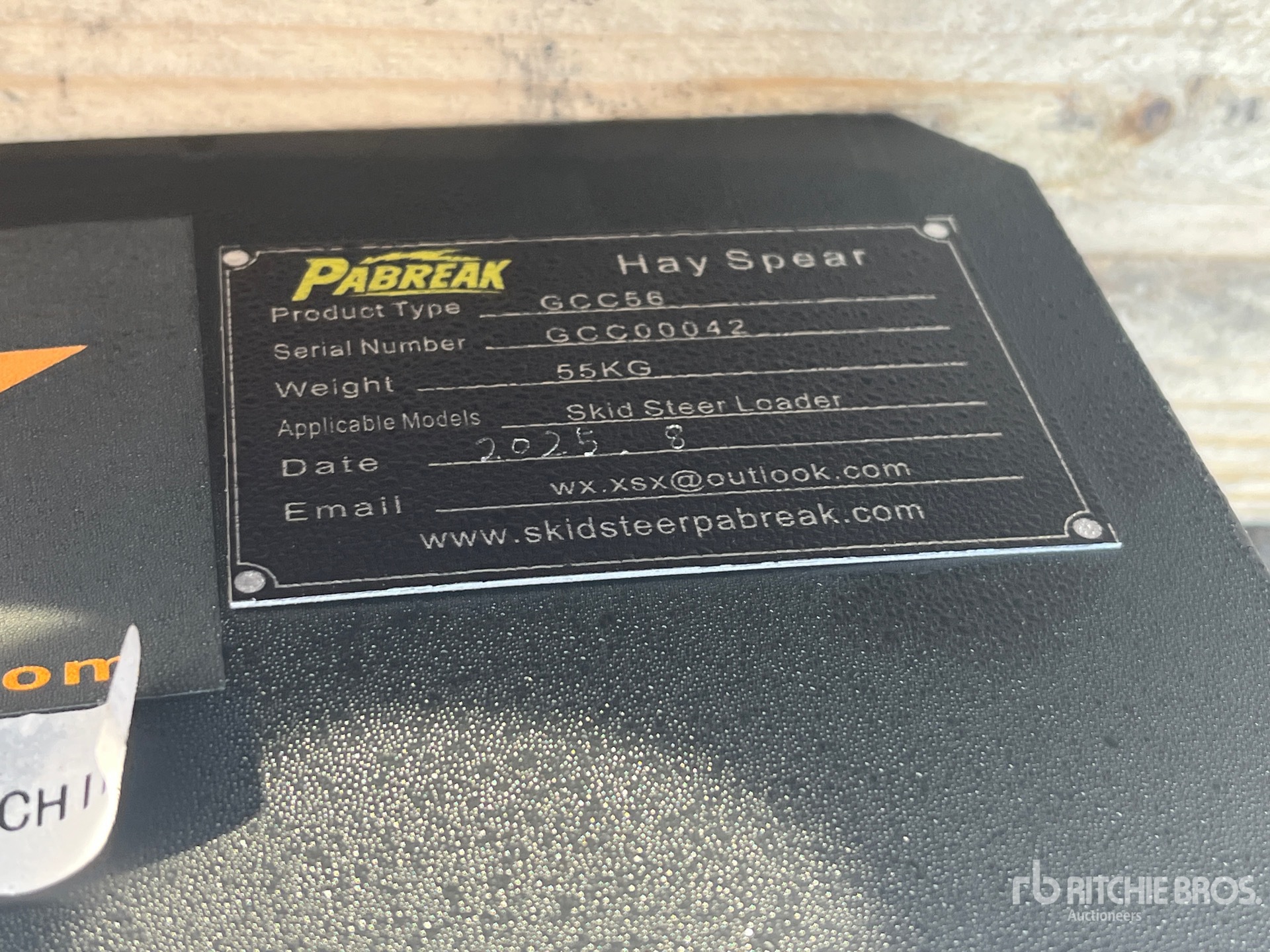 General Appearance with Numéro de série/Numéro d'identification du véhicule automobile