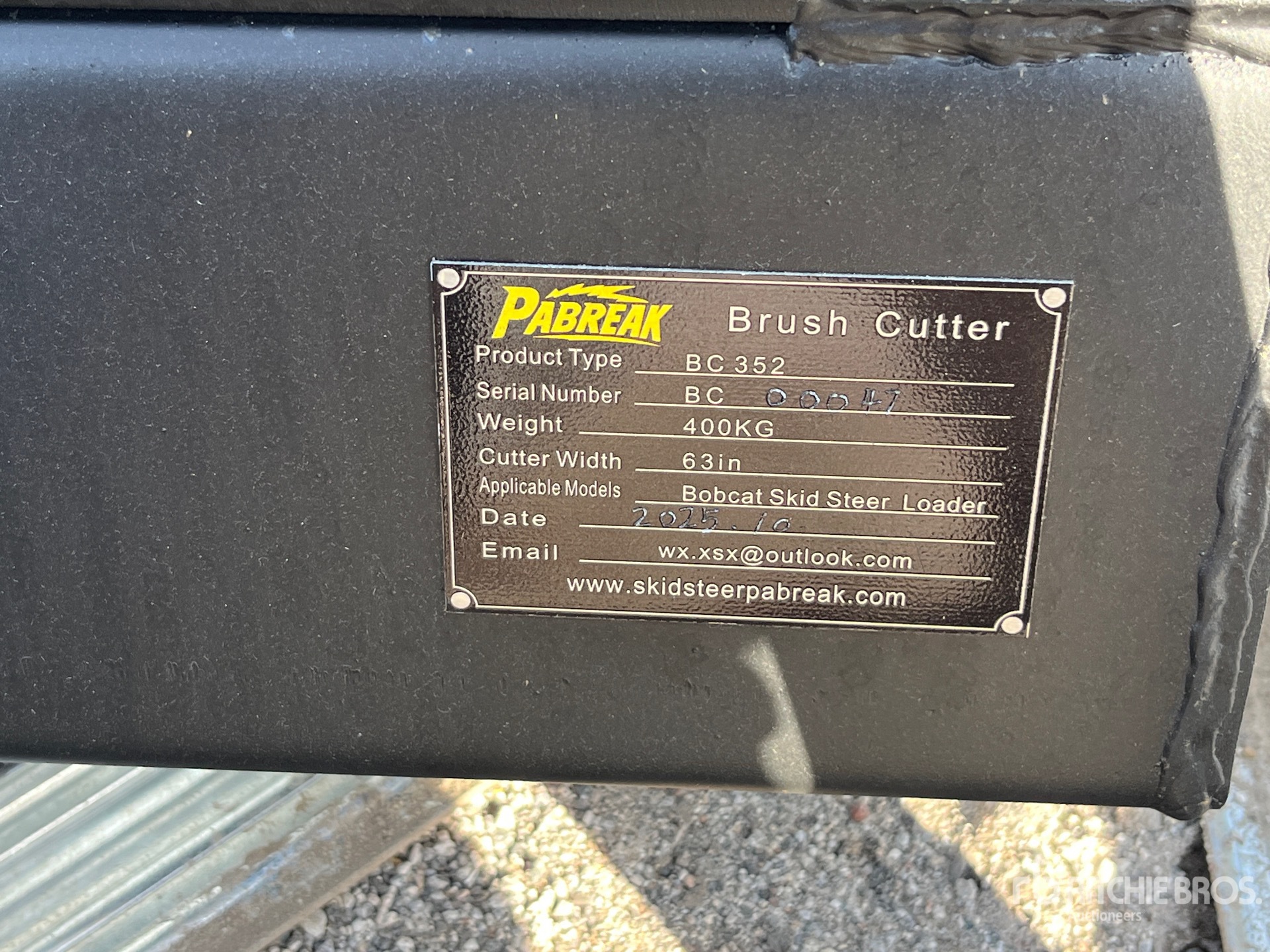 General Appearance with Numer seryjny/numer identyfikacyjny pojazdu