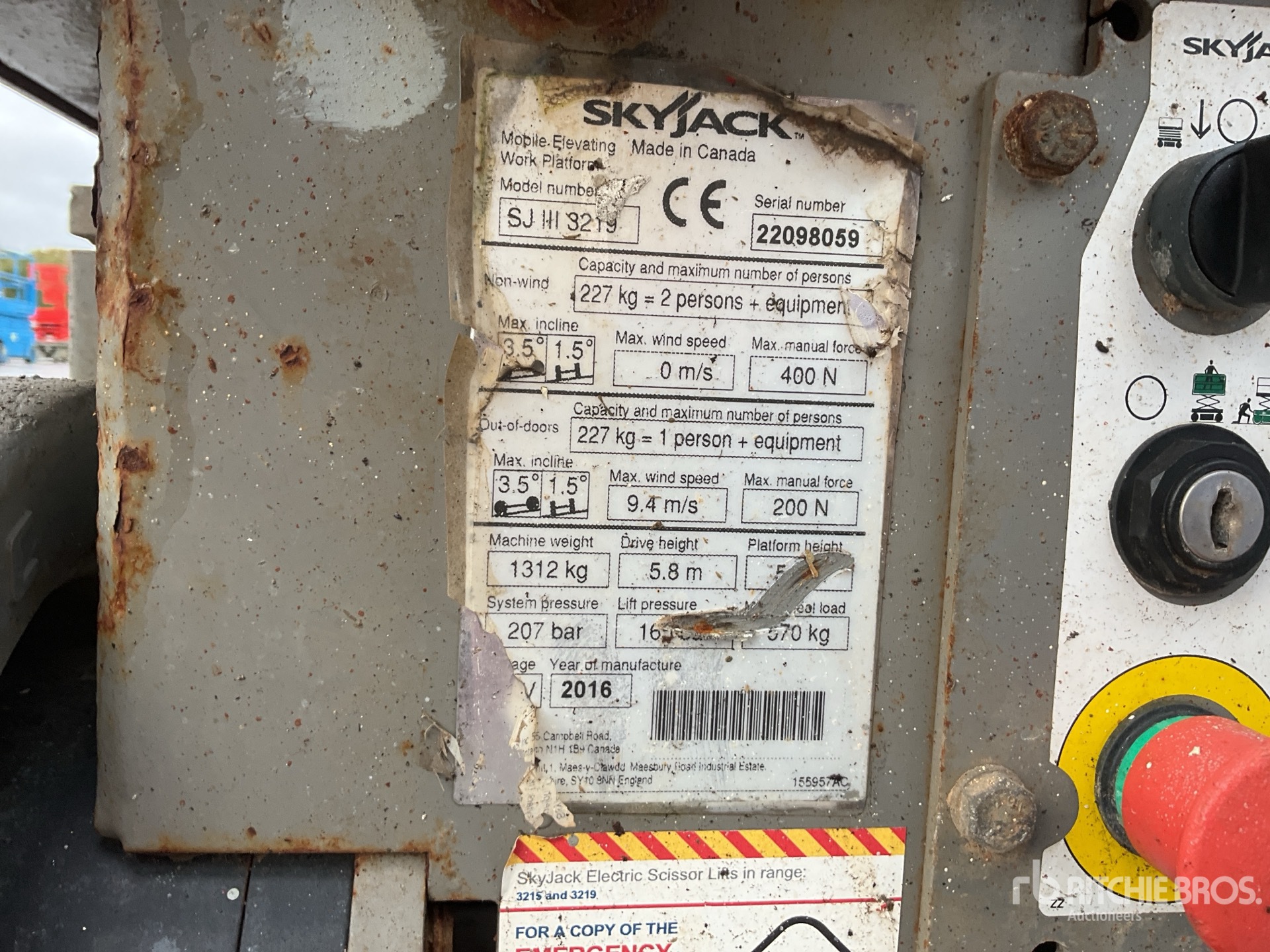 General Appearance with Numer seryjny/numer identyfikacyjny pojazdu