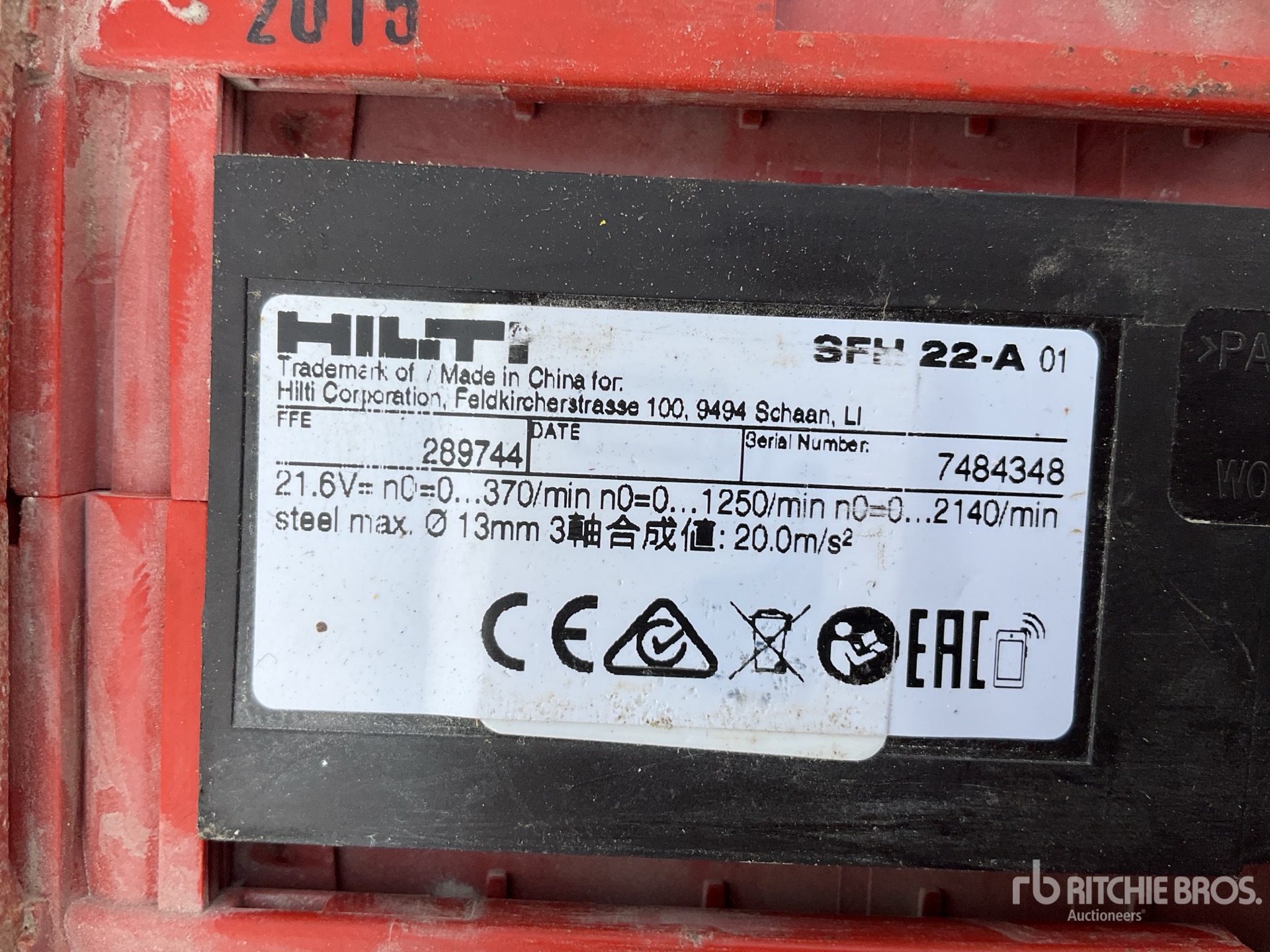 General Appearance with Numer seryjny/numer identyfikacyjny pojazdu