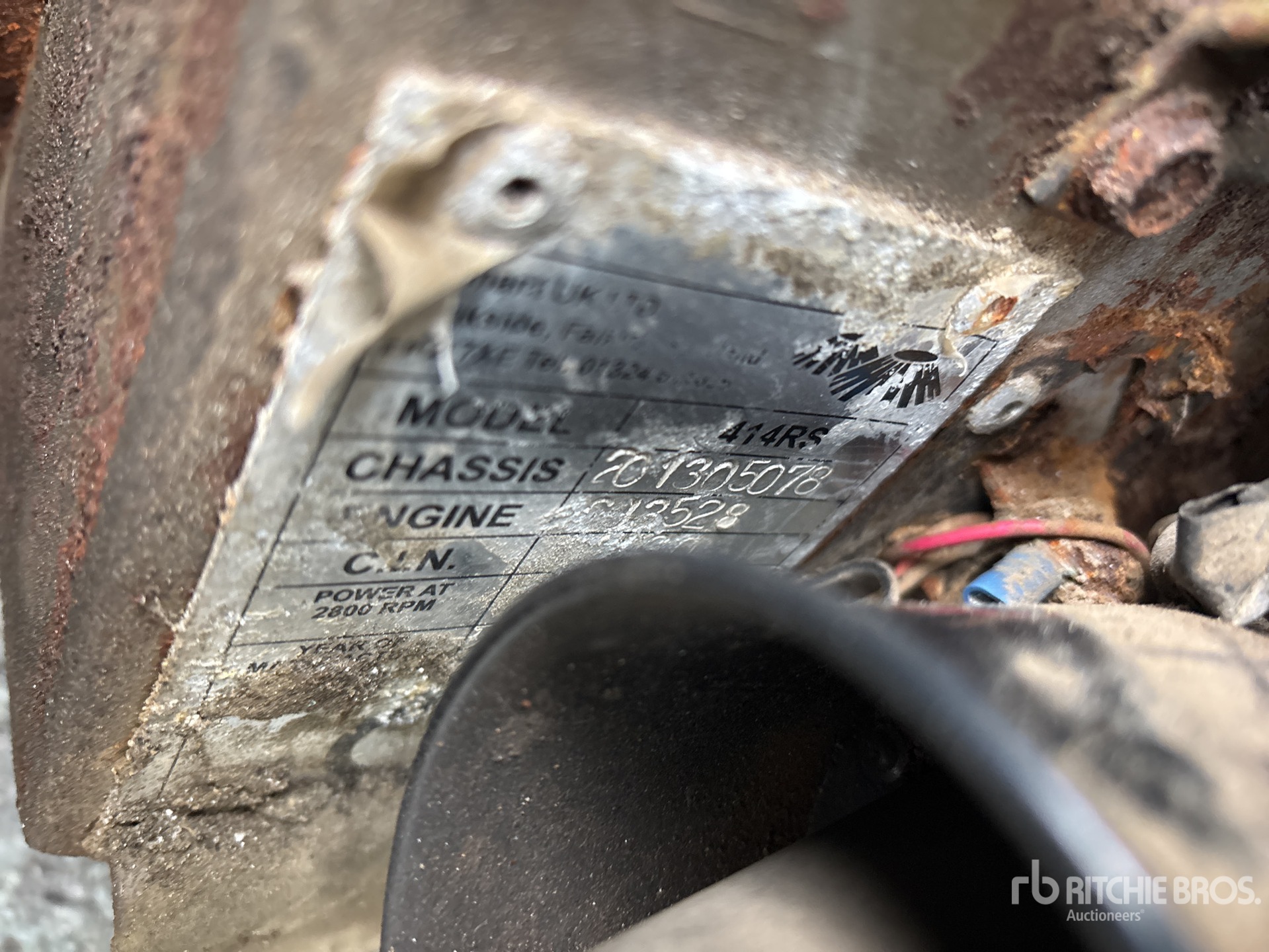 General Appearance with Numéro de série/Numéro d'identification du véhicule automobile