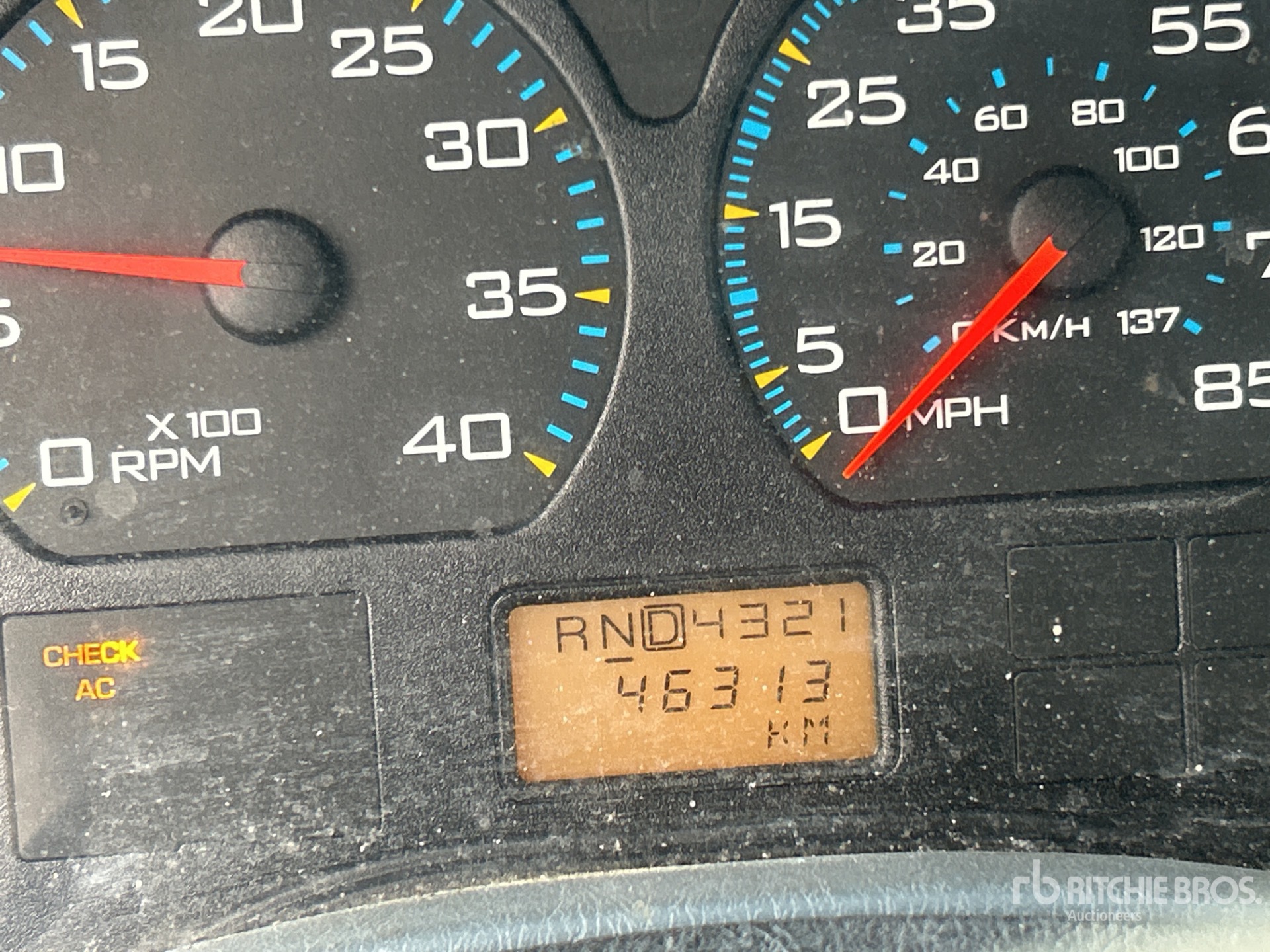 General Appearance with Hour Meter / Odometer