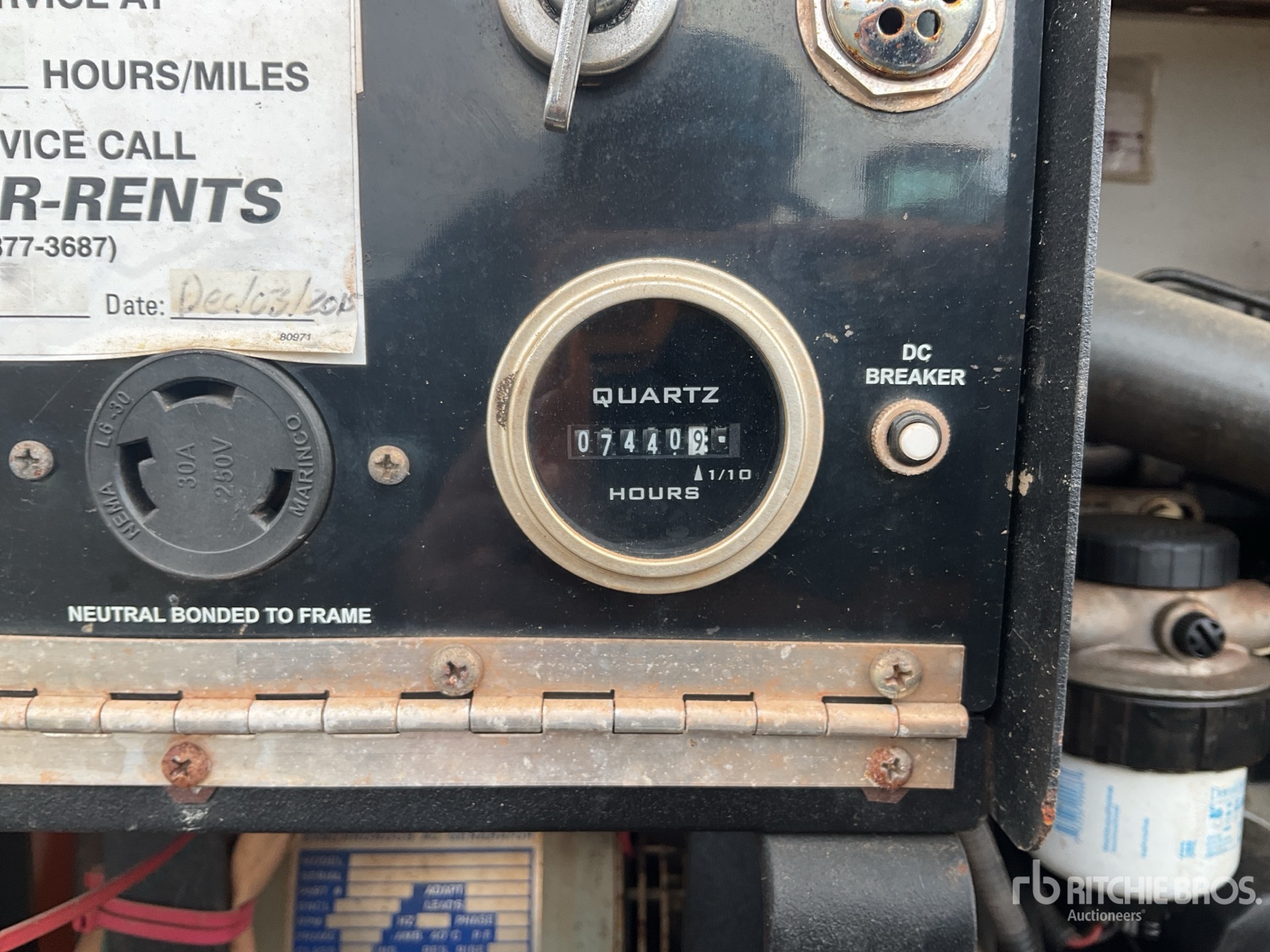 General Appearance with Hour Meter / Odometer