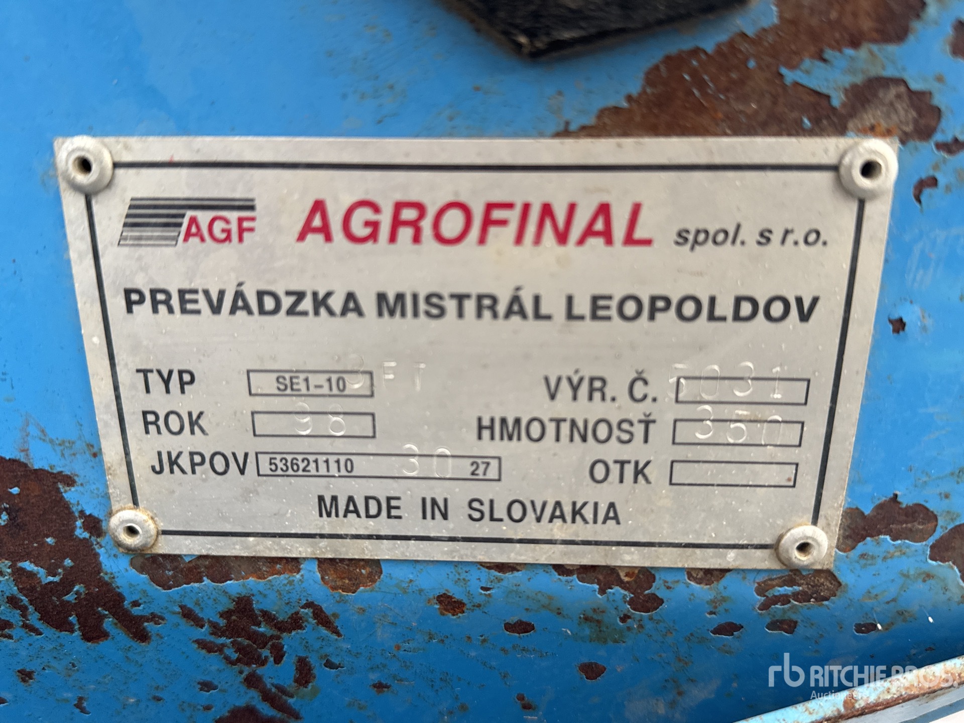 General Appearance with Numero seriale/numero d’identificazione del veicolo (VIN)