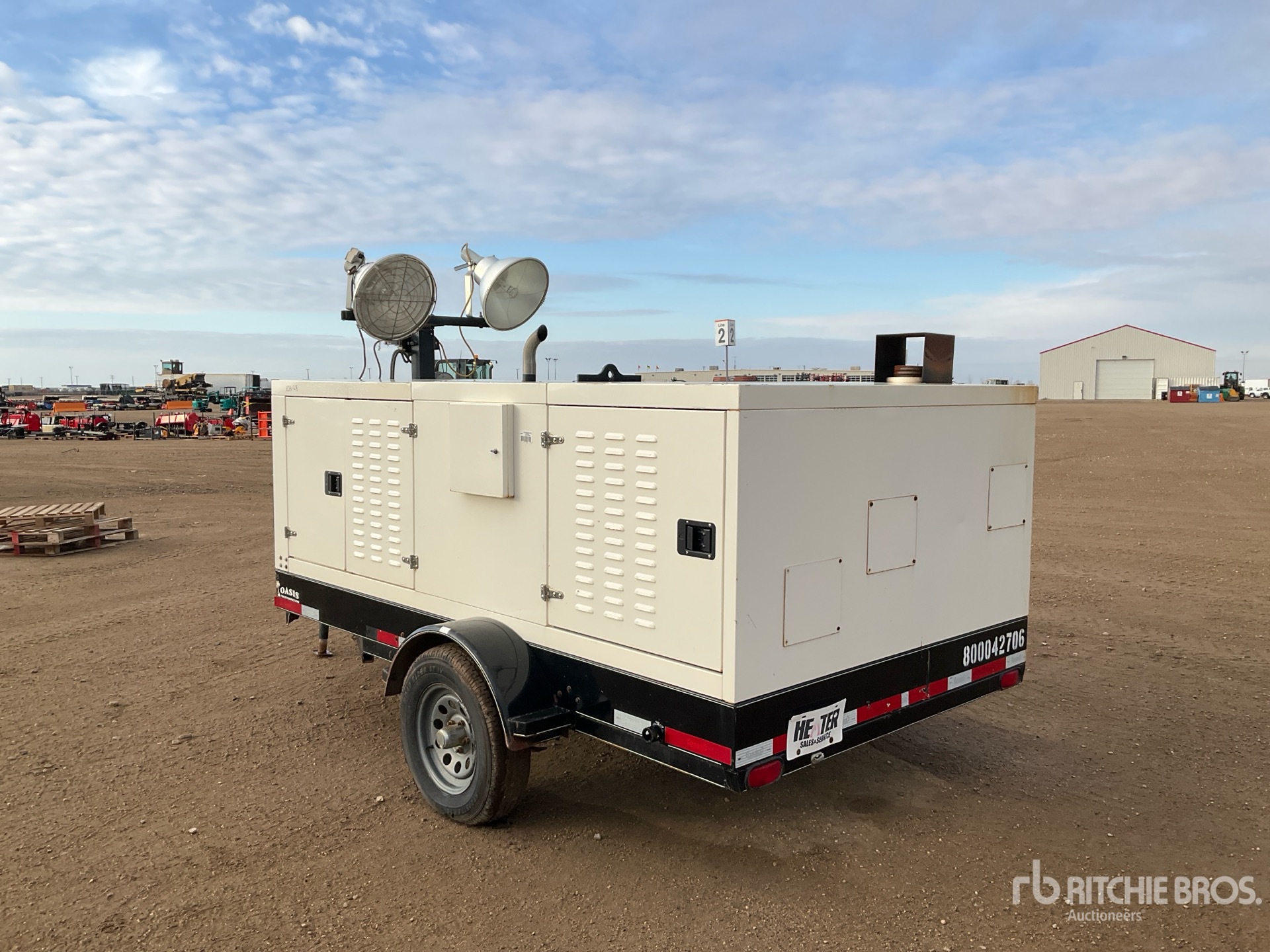 General Appearance with Picture, Left Rear Corner