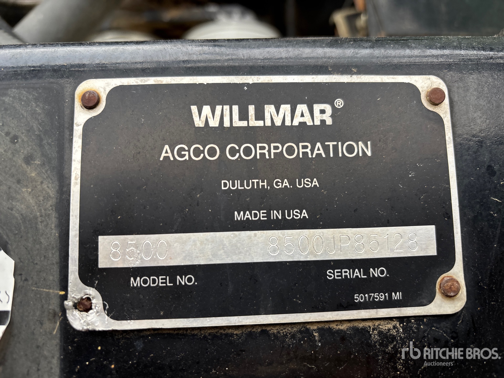 General Appearance with Numero seriale/numero d’identificazione del veicolo (VIN)