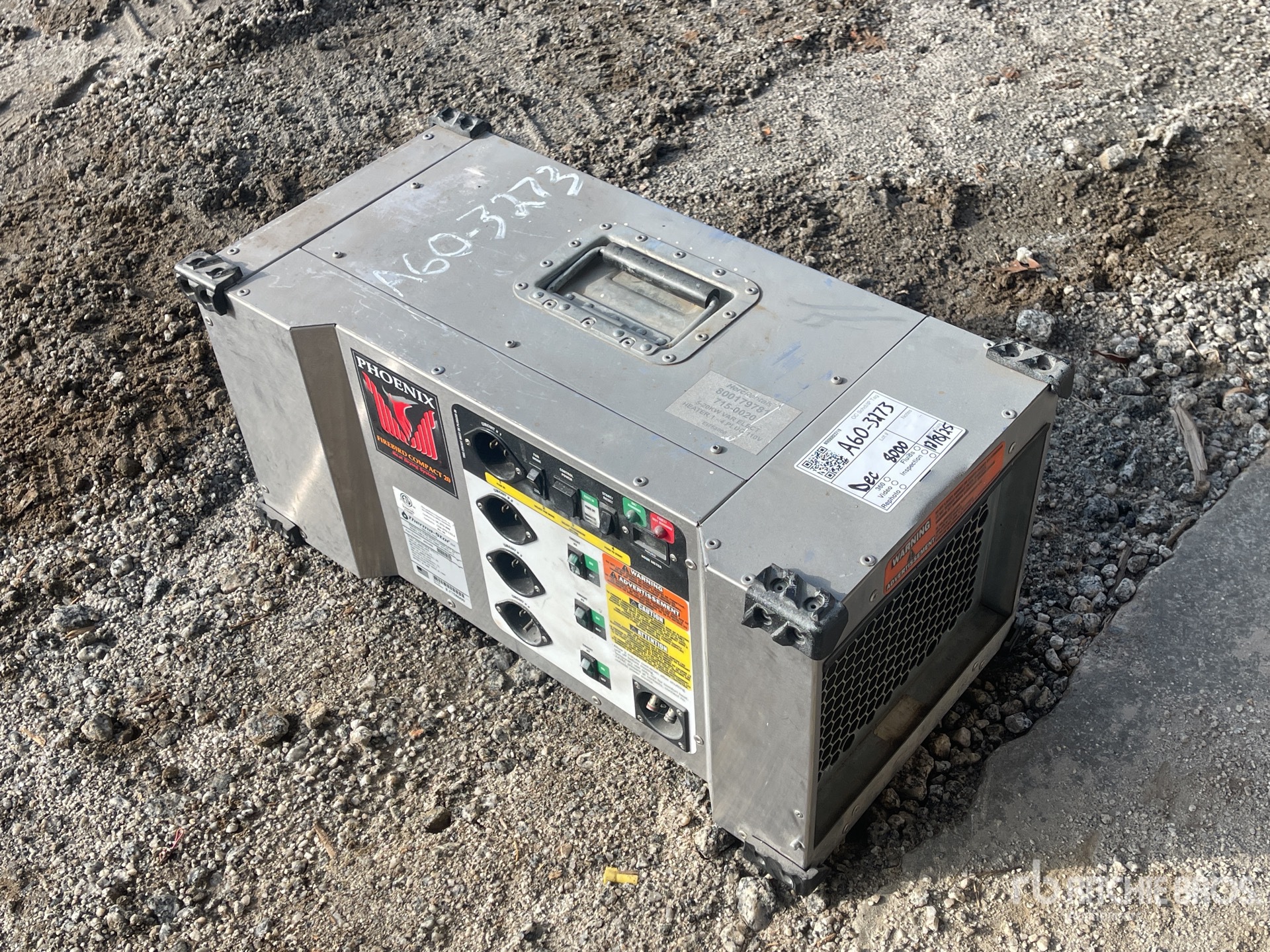 General Appearance with Picture, Left Front Corner