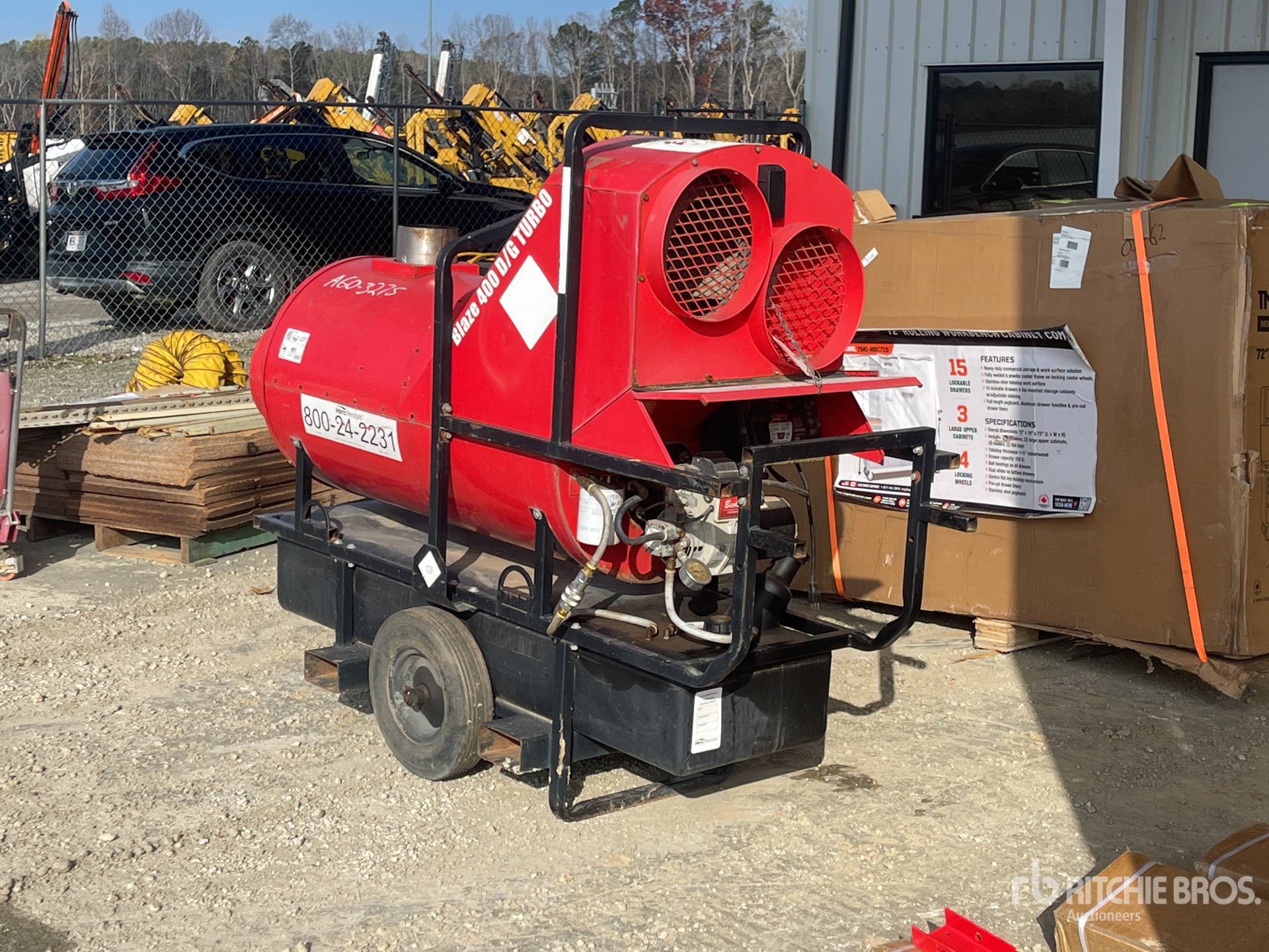 General Appearance with Picture, Right Front Corner