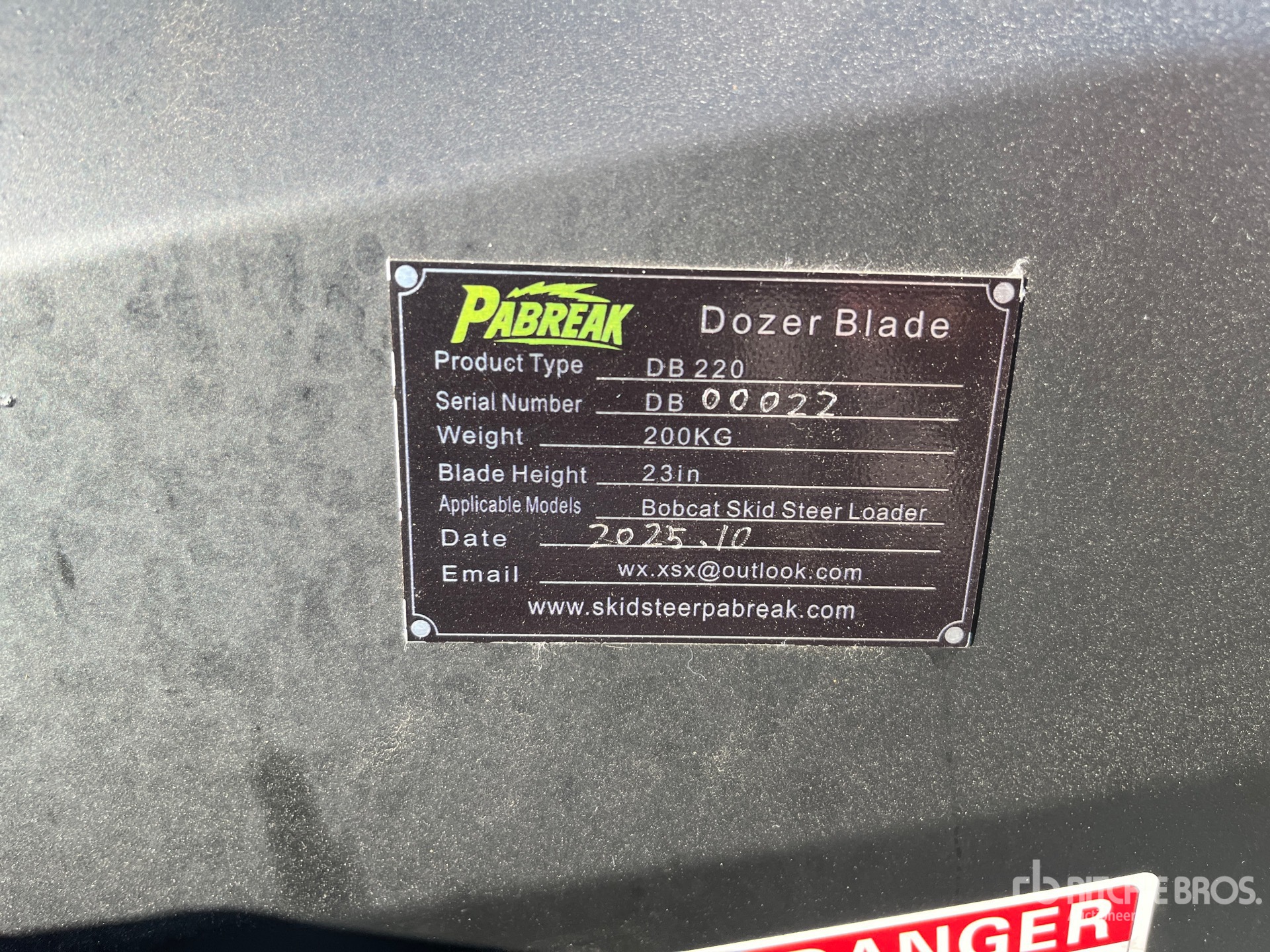 General Appearance with Numéro de série/Numéro d'identification du véhicule automobile