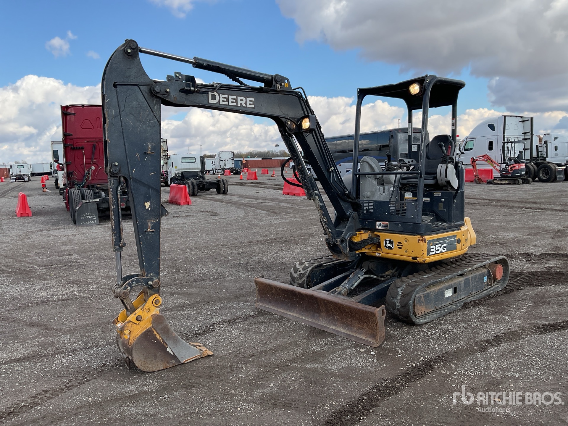 General Appearance with Picture, Left Front Corner