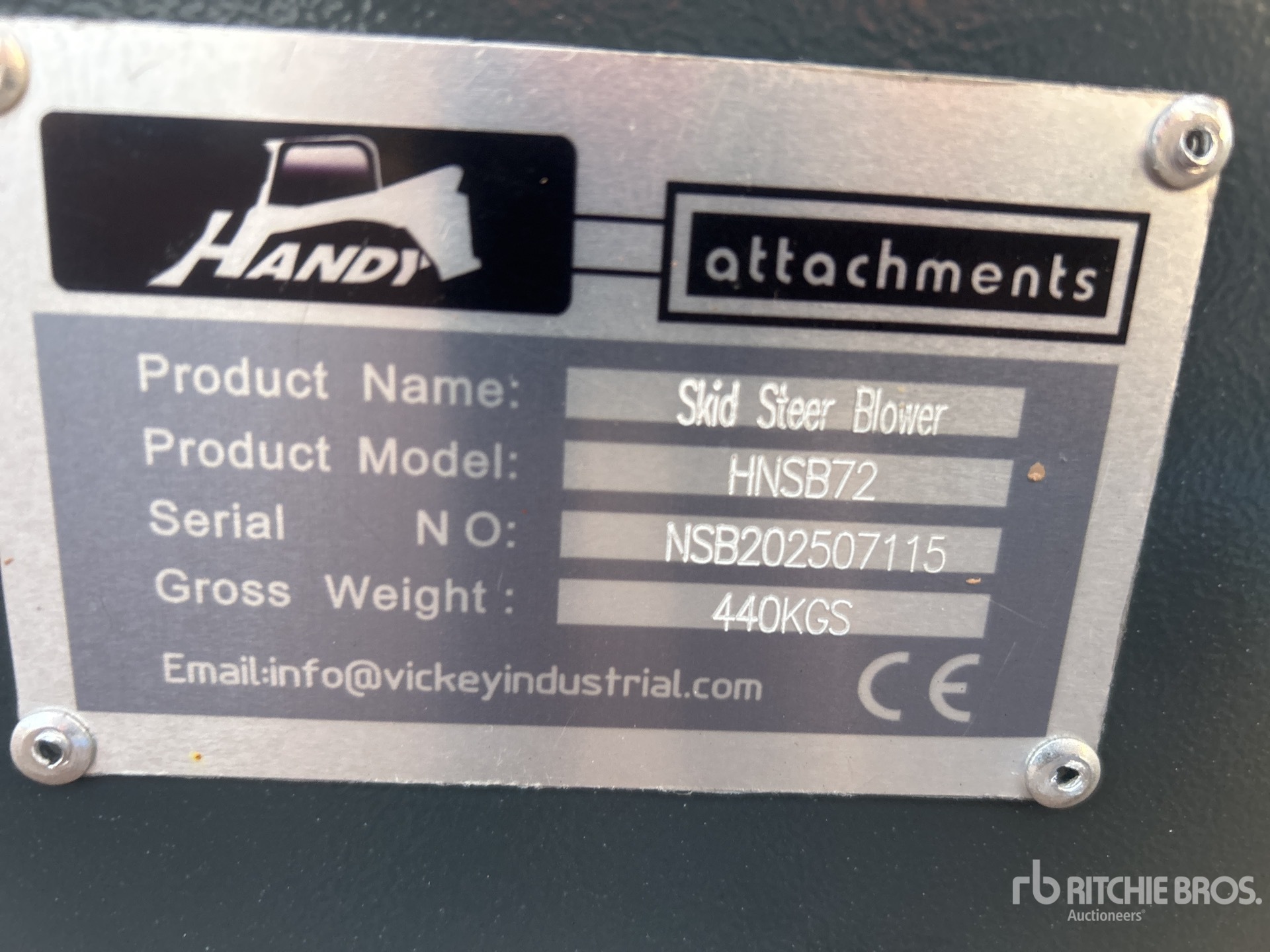 General Appearance with N.º de serie/VIN