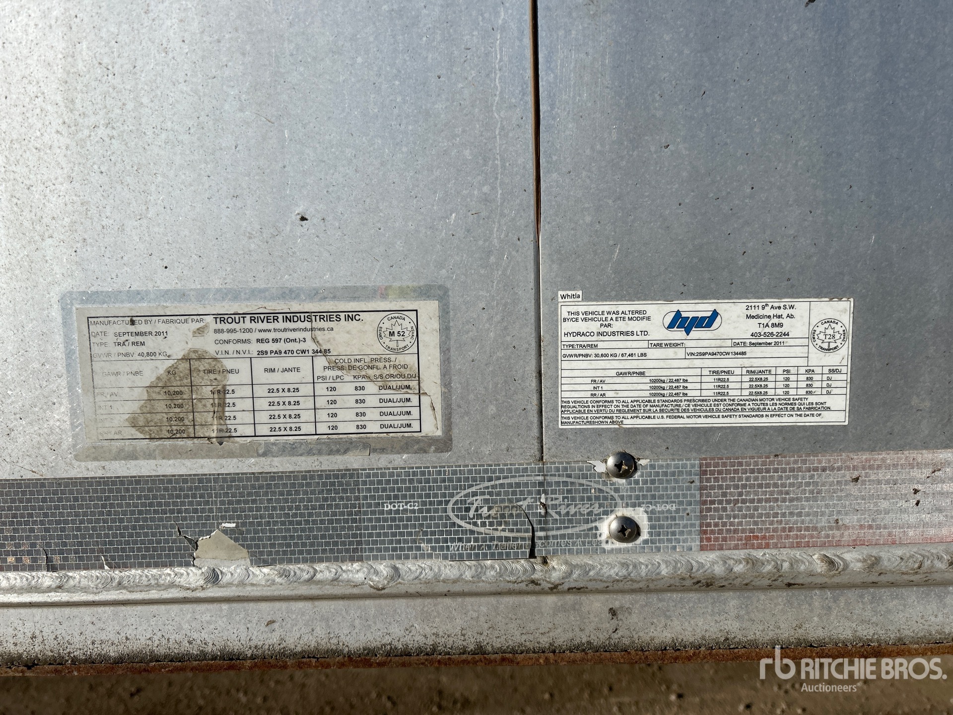 General Appearance with Numero seriale/numero d’identificazione del veicolo (VIN)